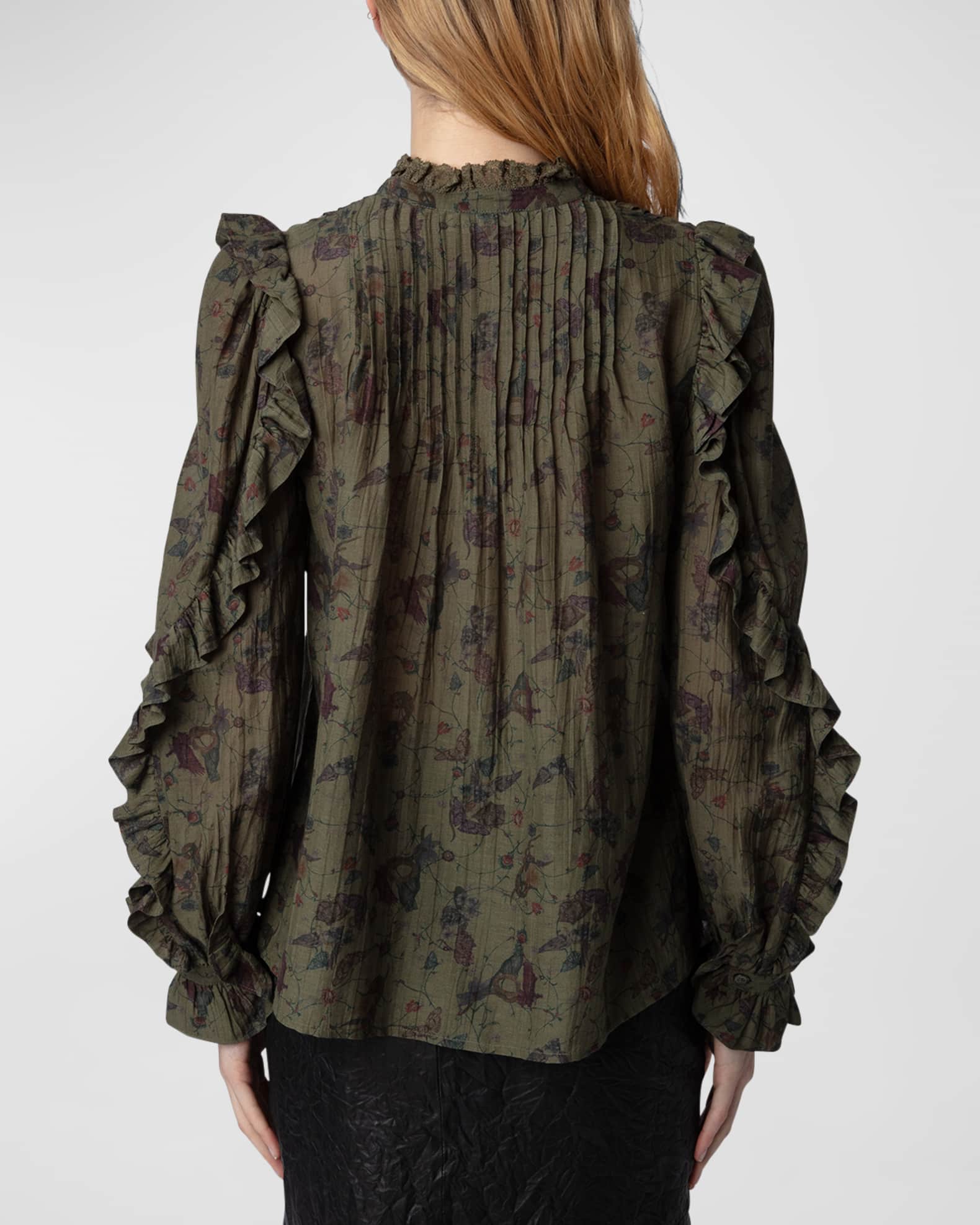 Zadig & Voltaire Timmy Tomboy Holly Blouse | Neiman Marcus