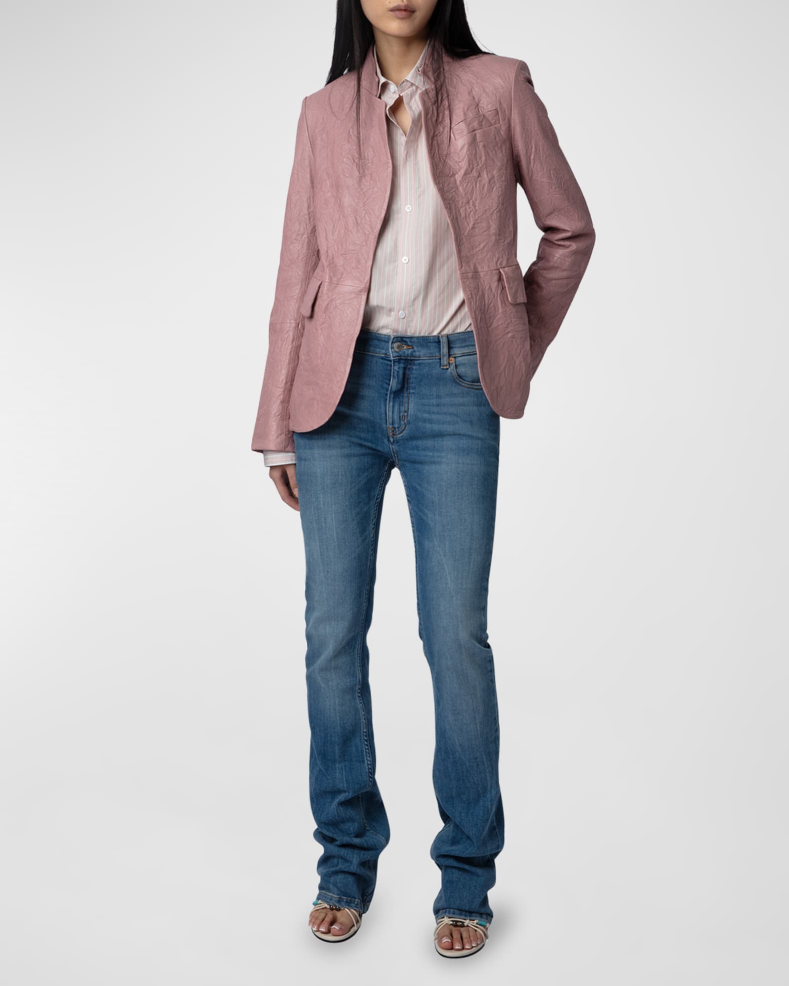 Zadig Voltaire Zadig Voltaire Visko Cuir Froisse Leather