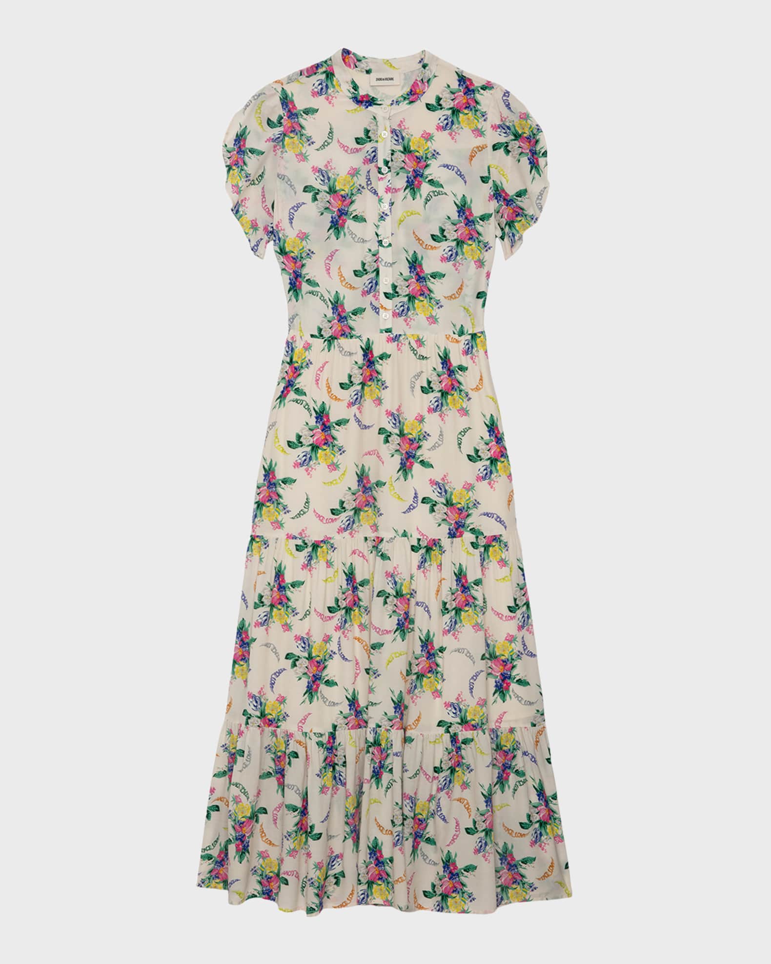 Zadig Maxi Dress in White