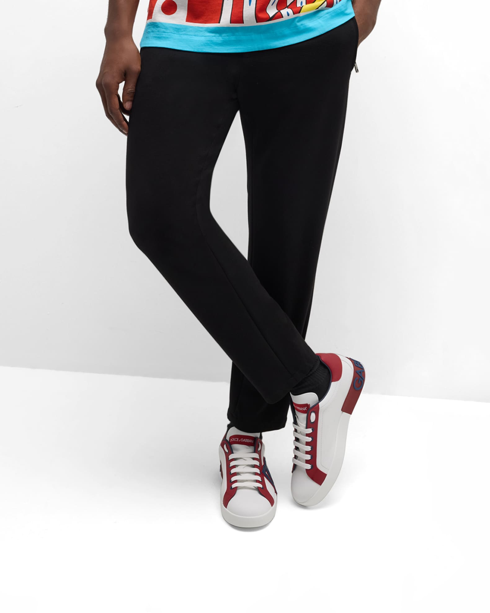 Portofino Leather Low-Top Sneakers main image 0