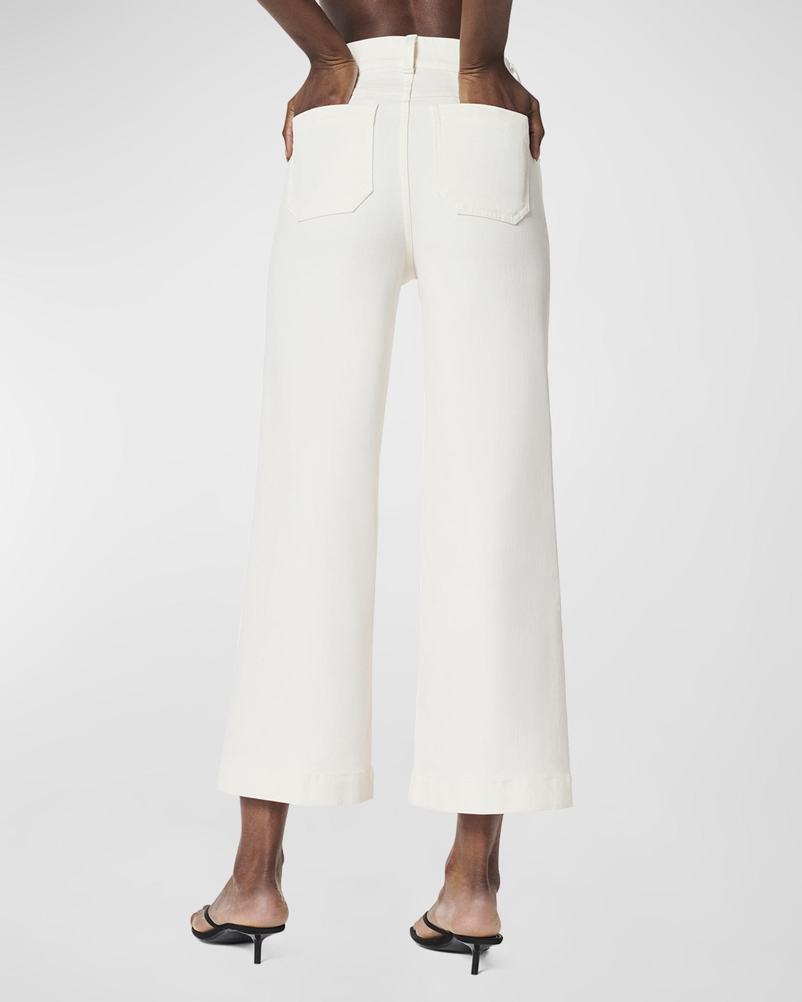 SPANX 360 Cropped Wide Leg Jeans