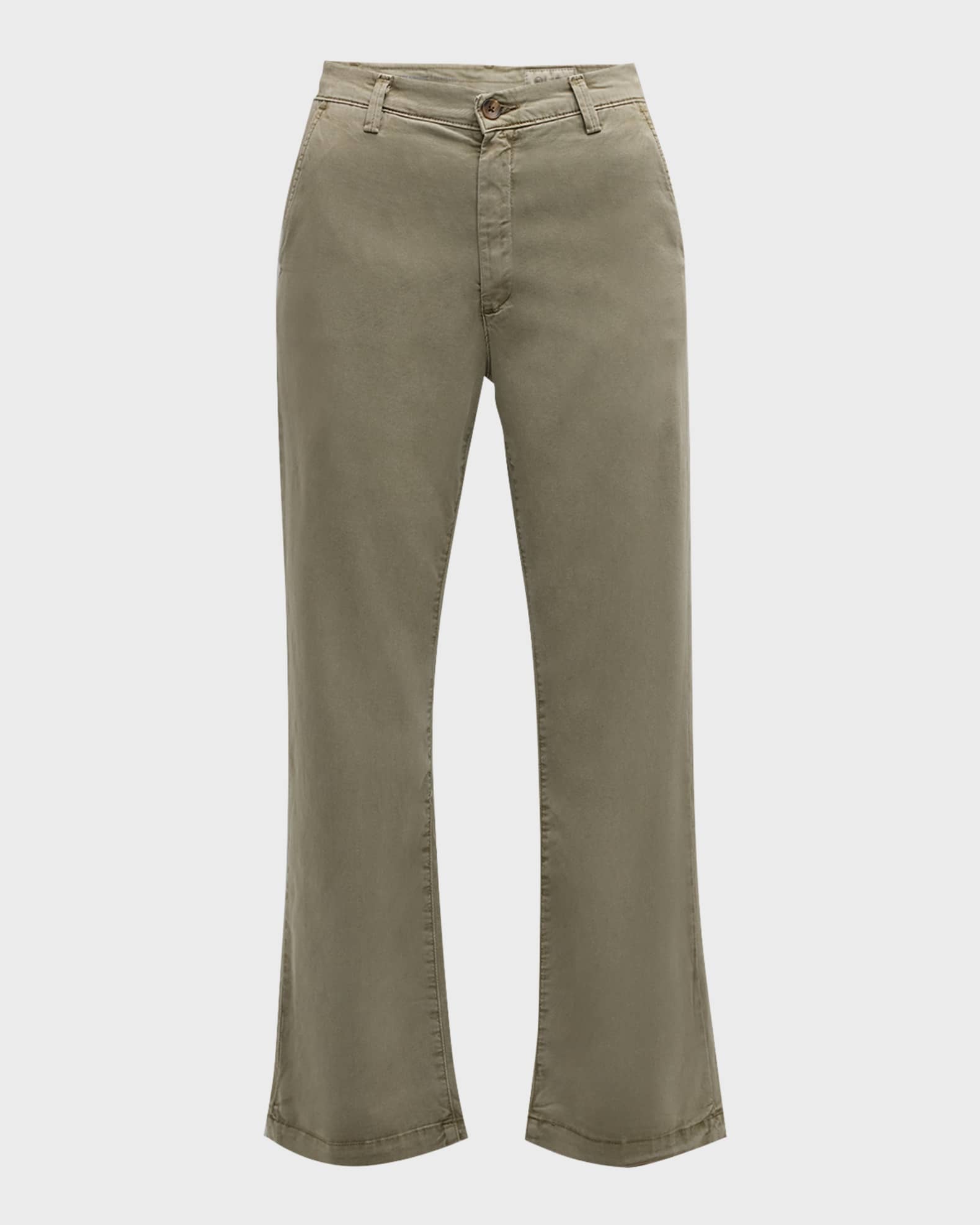 tailored straight leg trousers