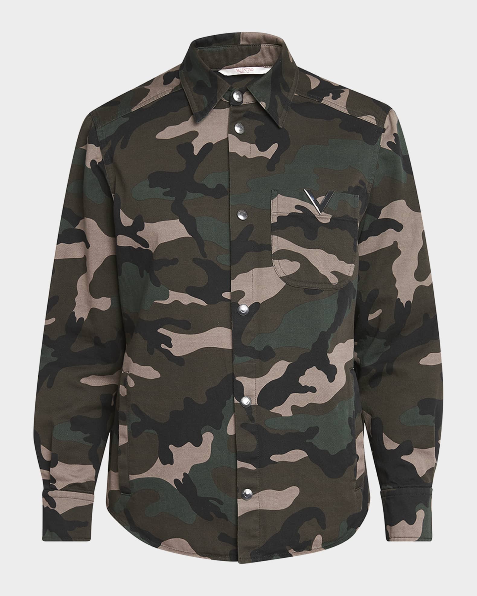 Valentino camouflage shirt top
