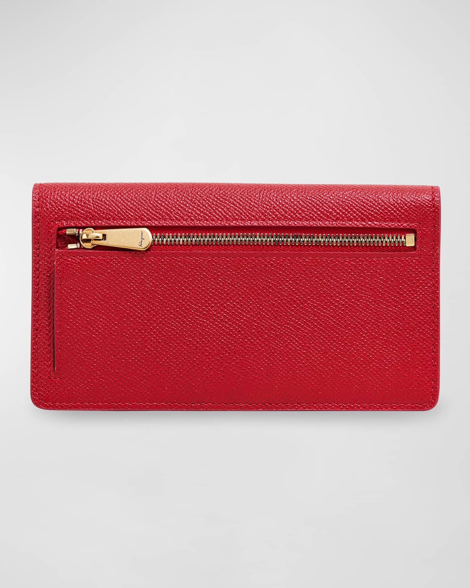 Ferragamo Gemini Bifold Leather Wallet | Neiman Marcus