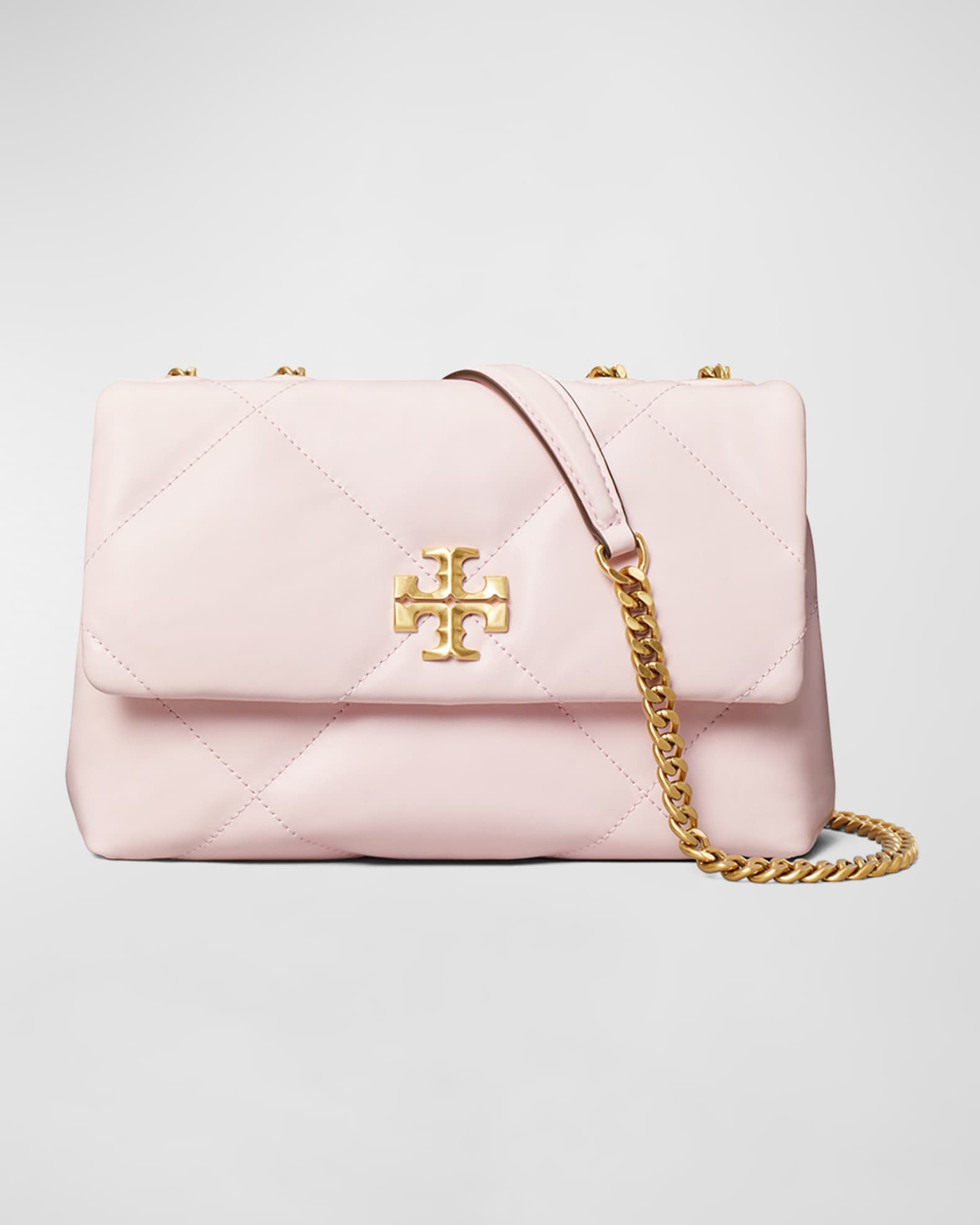 Tory Burch Kira Diamond Leather Small Shoulder Bag