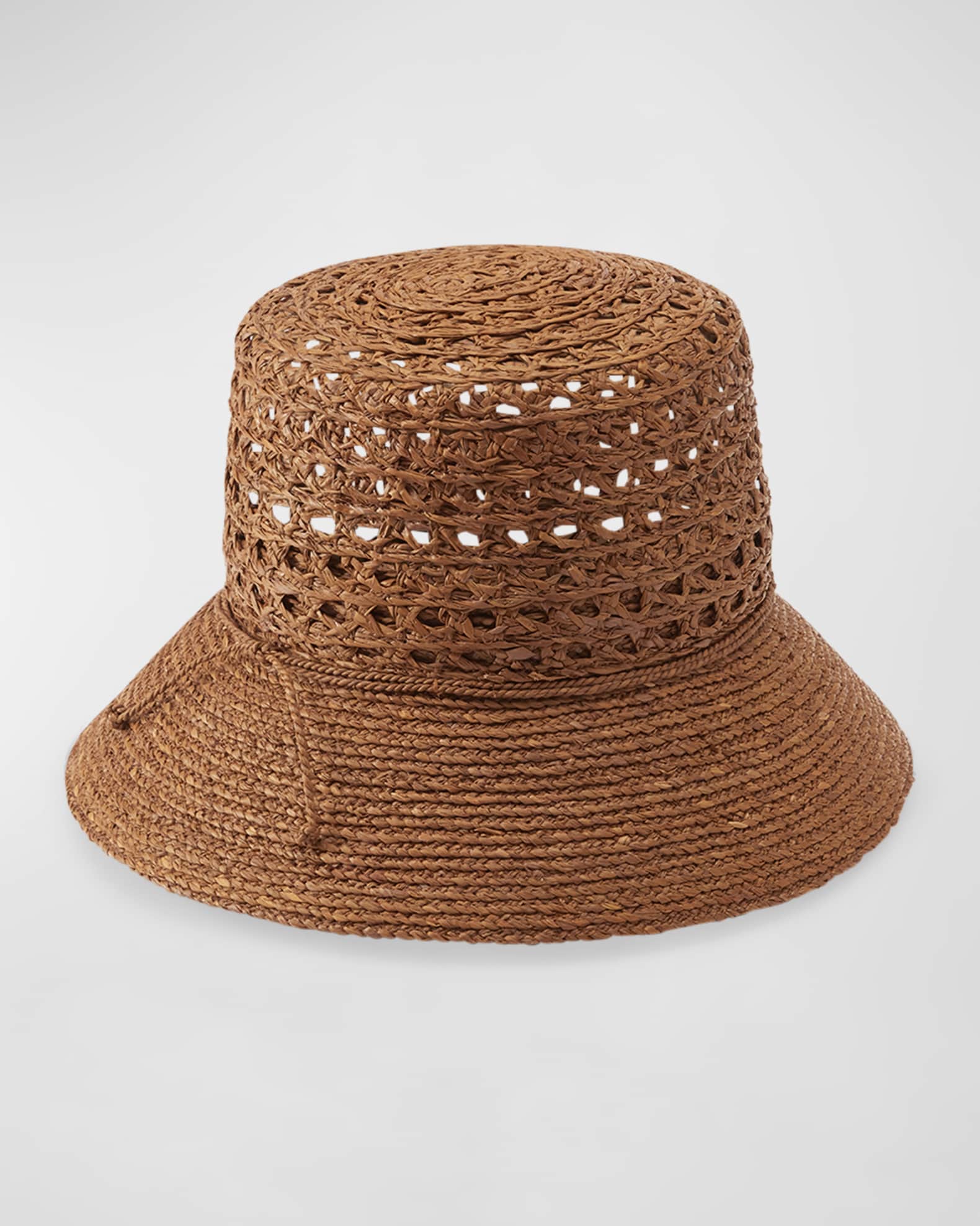●ANOETIC● LACE KNIT BUCKET HAT_IVORY Chic Crochet Bucket Hat – Hat Attack New York