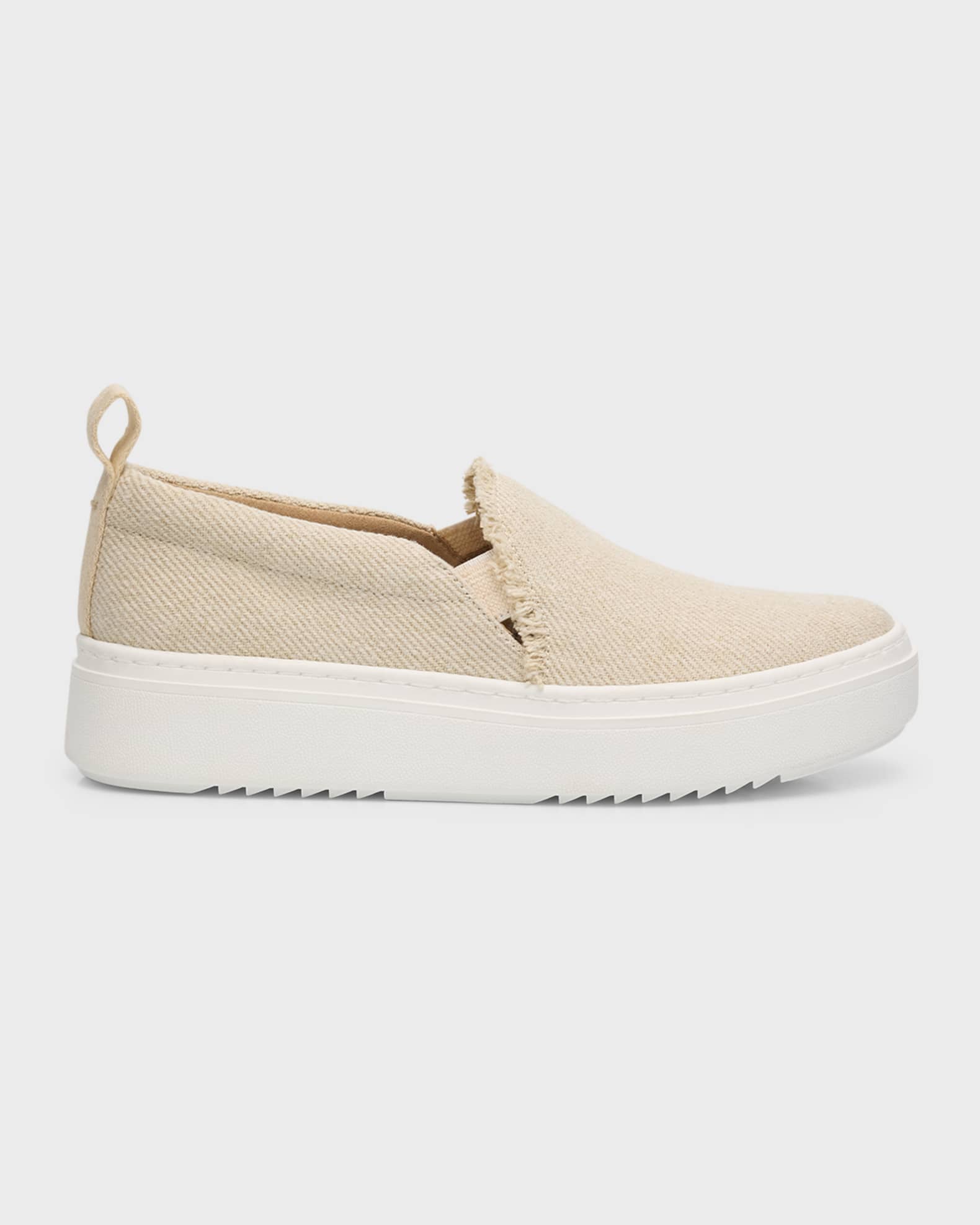 Eileen Fisher Pall Canvas Slip-On Sneakers