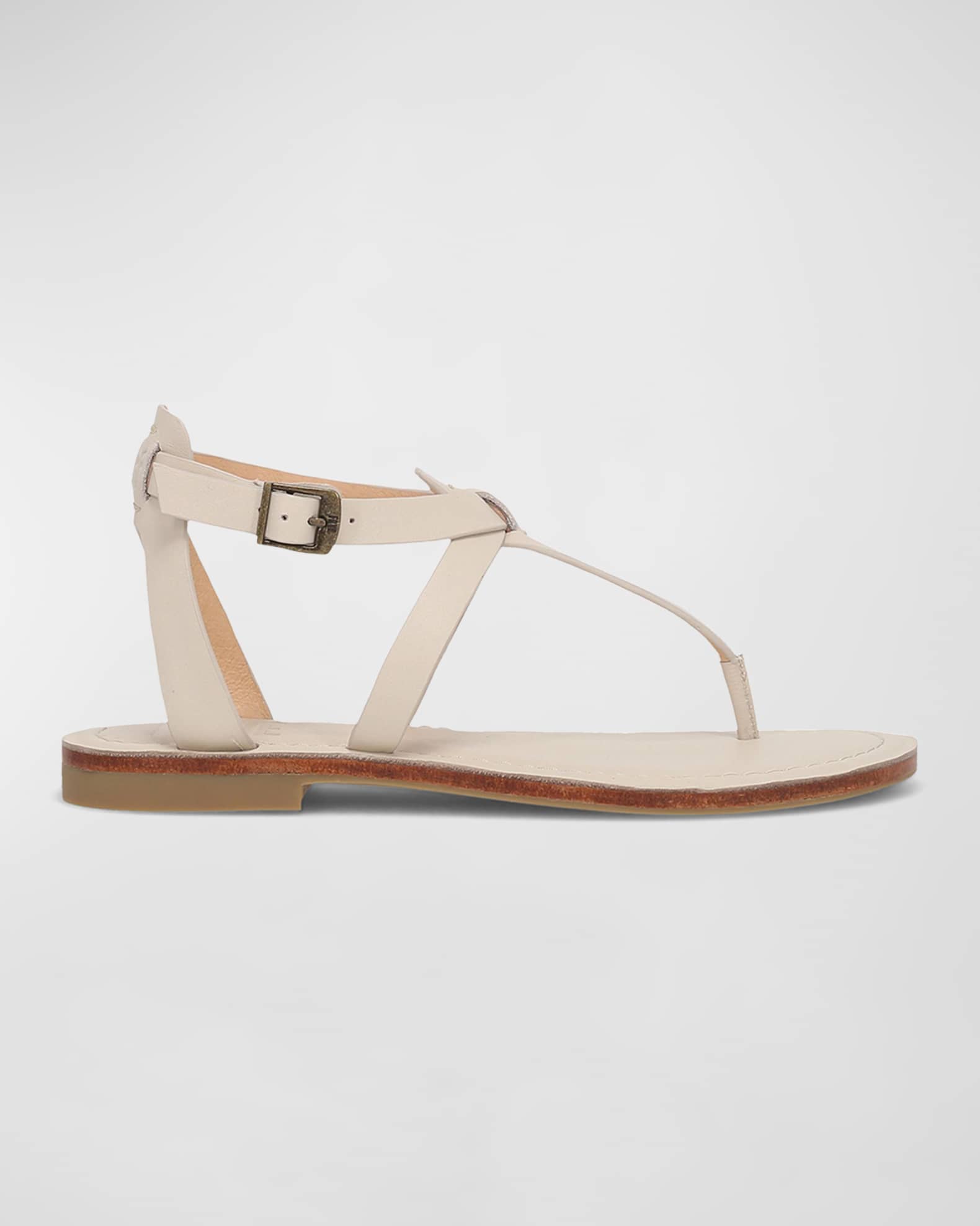 cc thong sandal 40 black calfskin main image 1