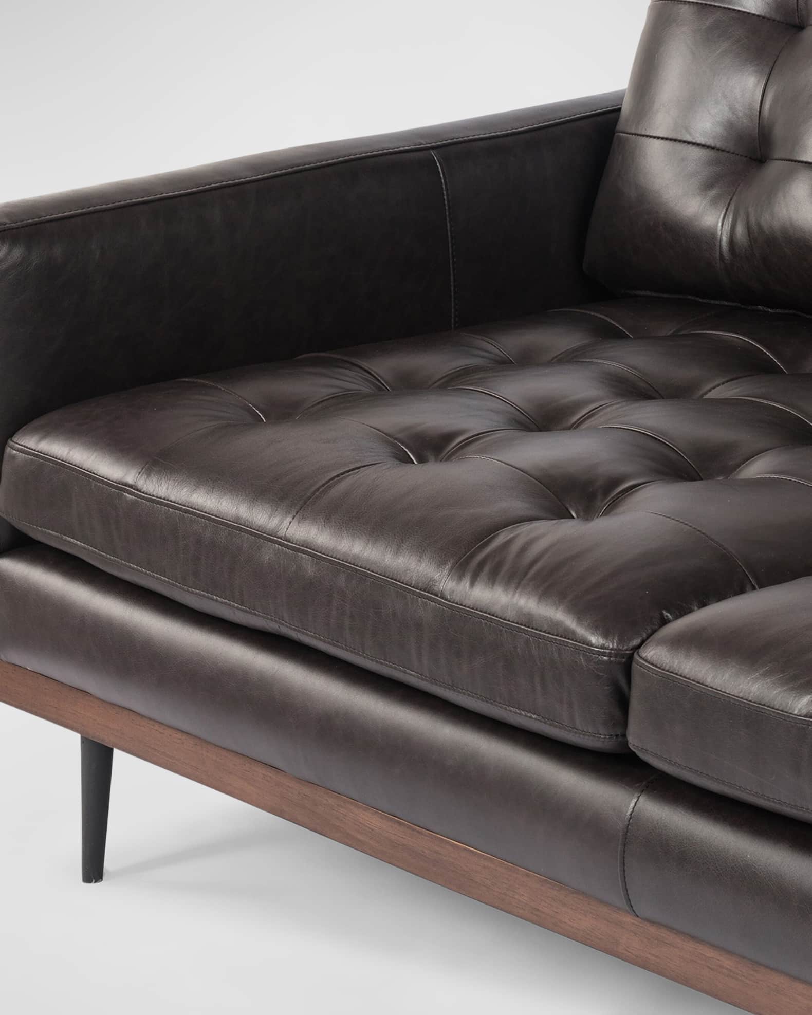 Four Hands Lexi Leather Sofa, 73" Neiman Marcus