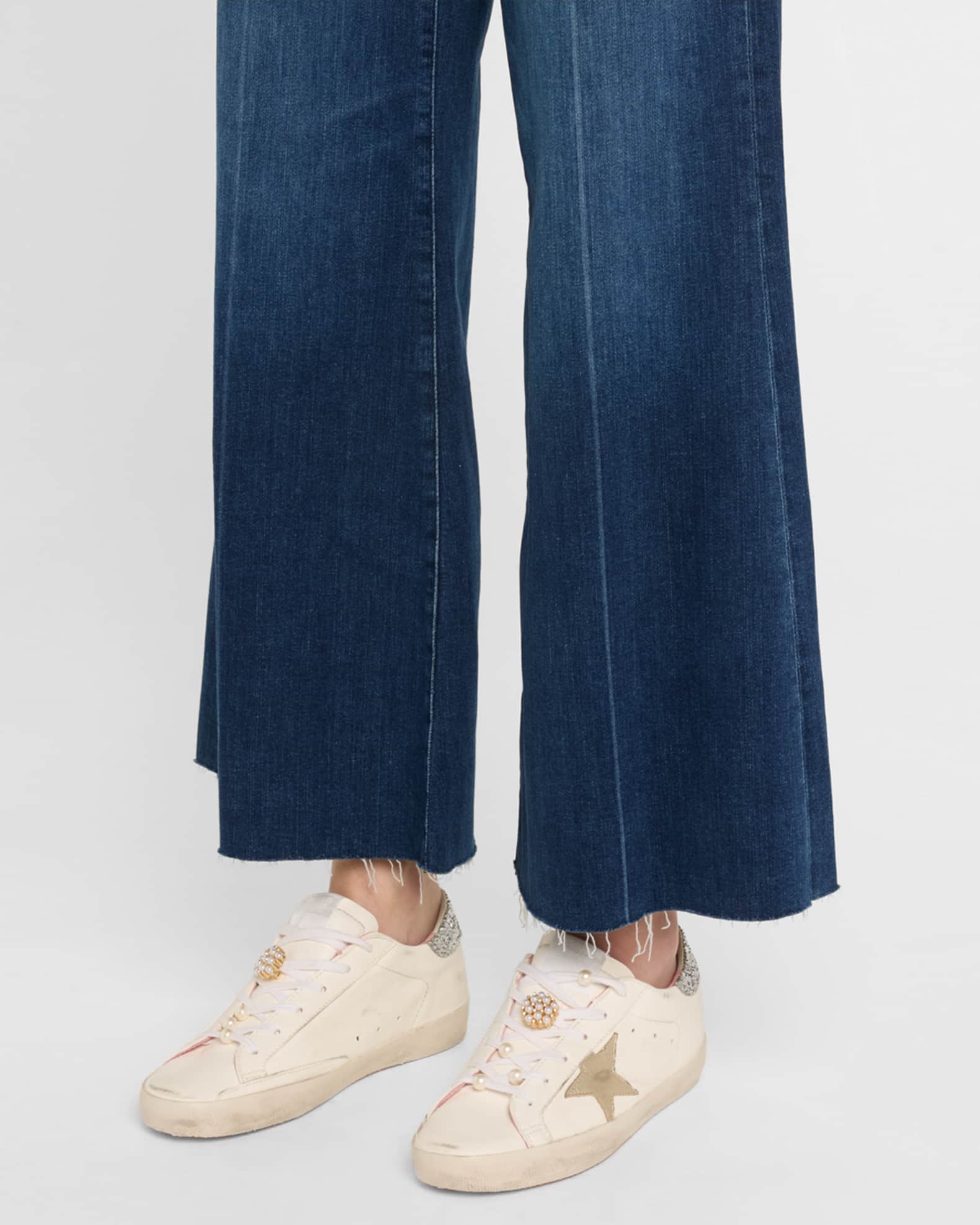 Superstar Pearly Glitter Low-Top Sneakers 1