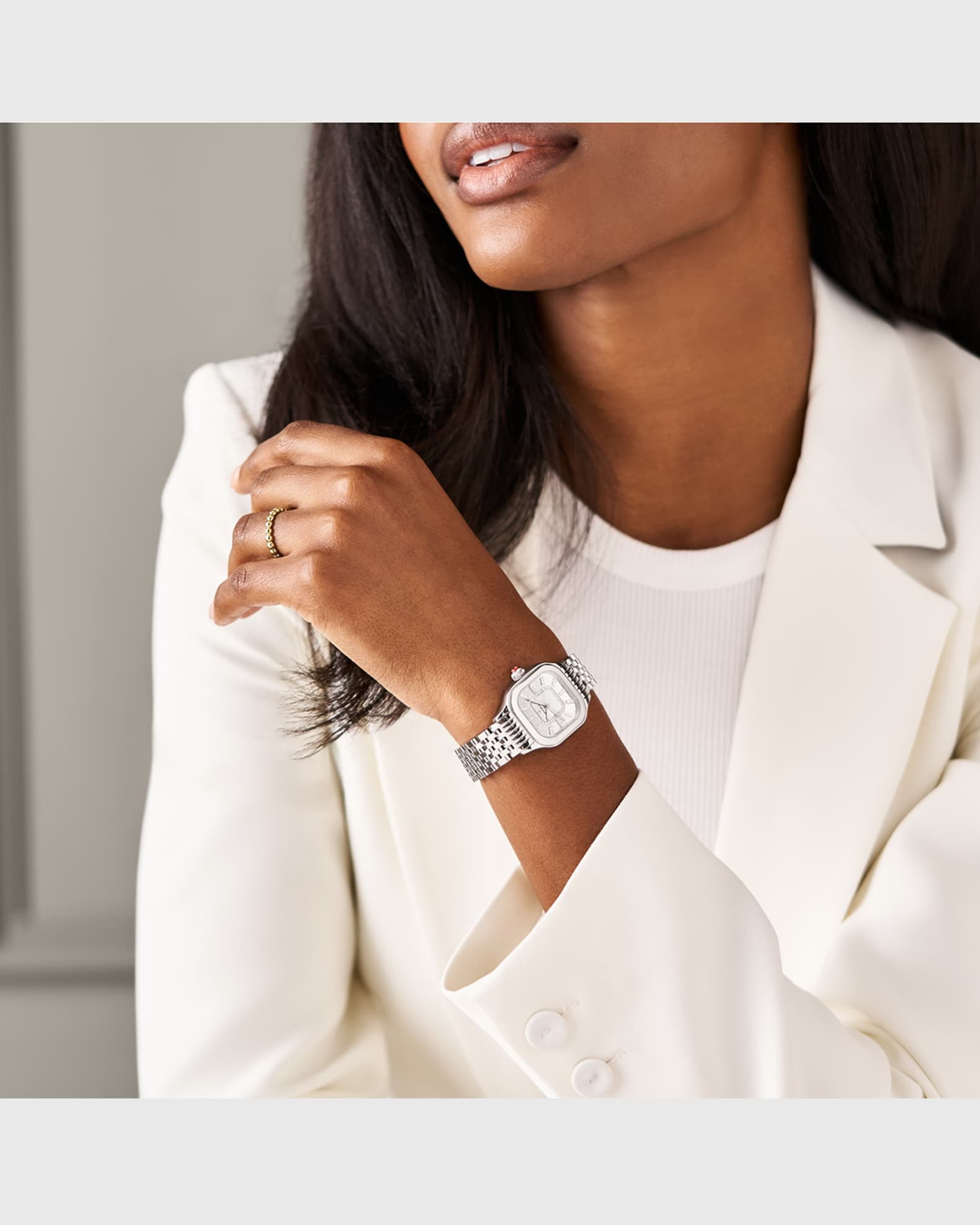 Michele high shine watch deals