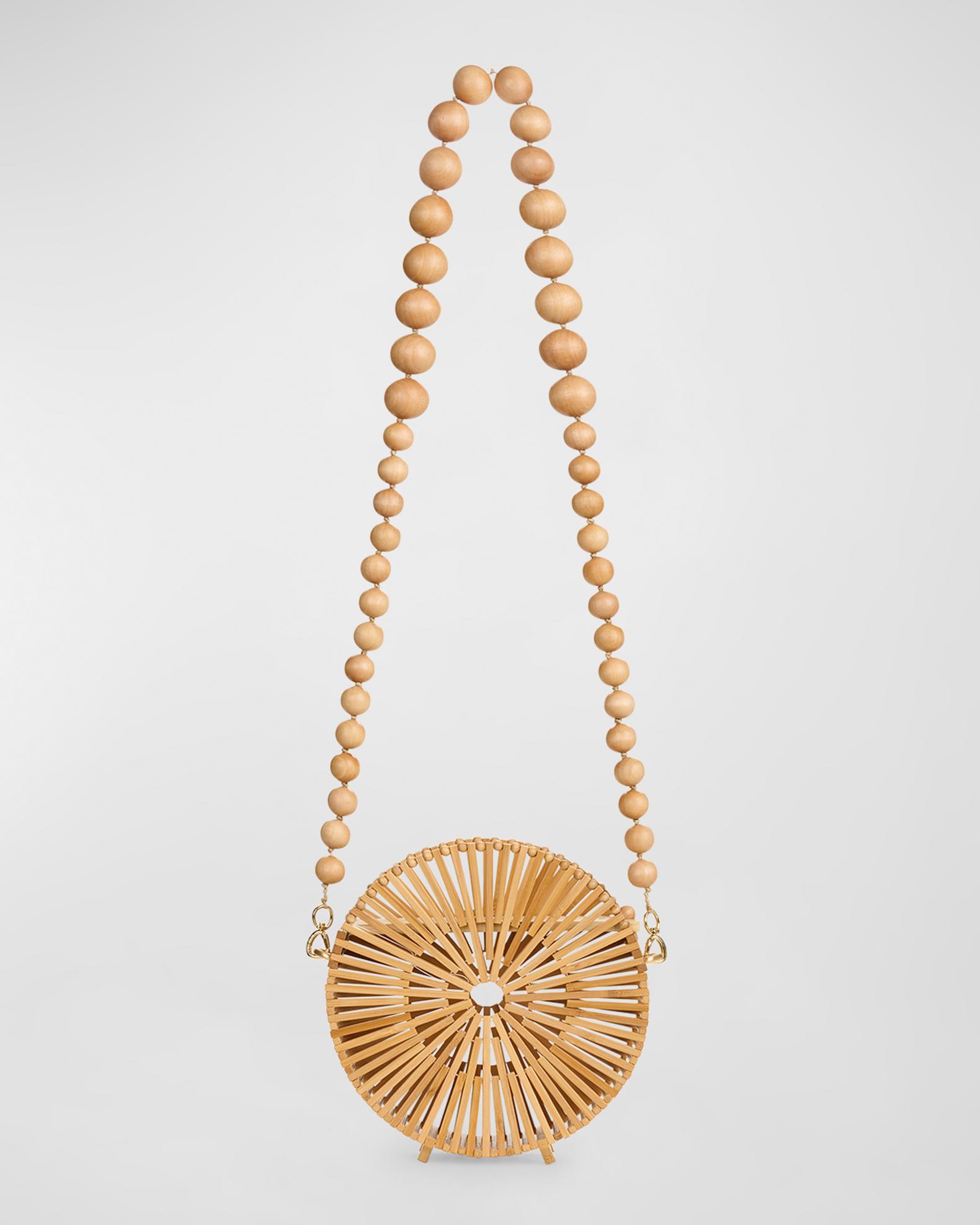 Cult Gaia Luna Cutout Bamboo Crossbody Bag Neiman Marcus