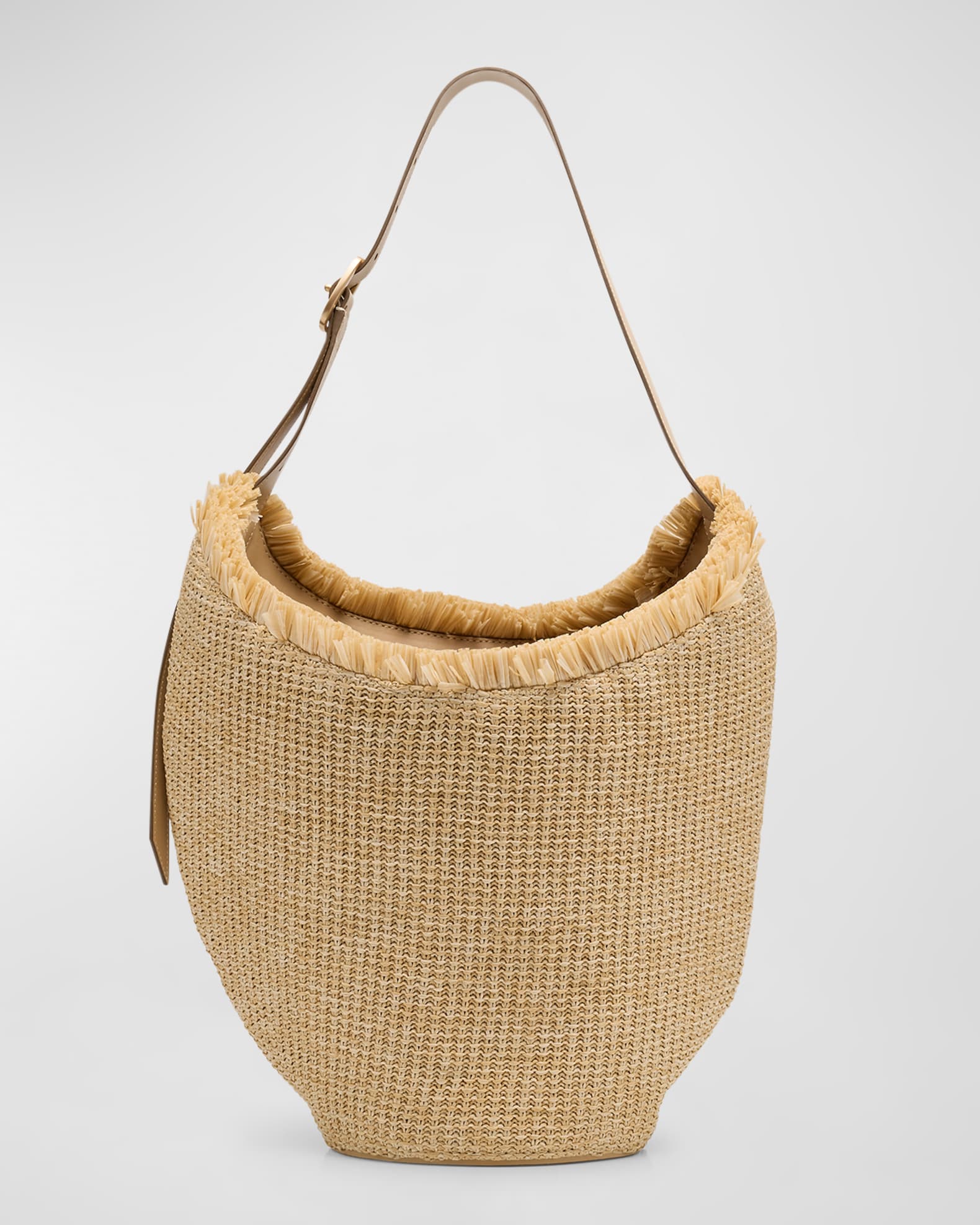 Cult Gaia Odette Woven Tote Bag Natural