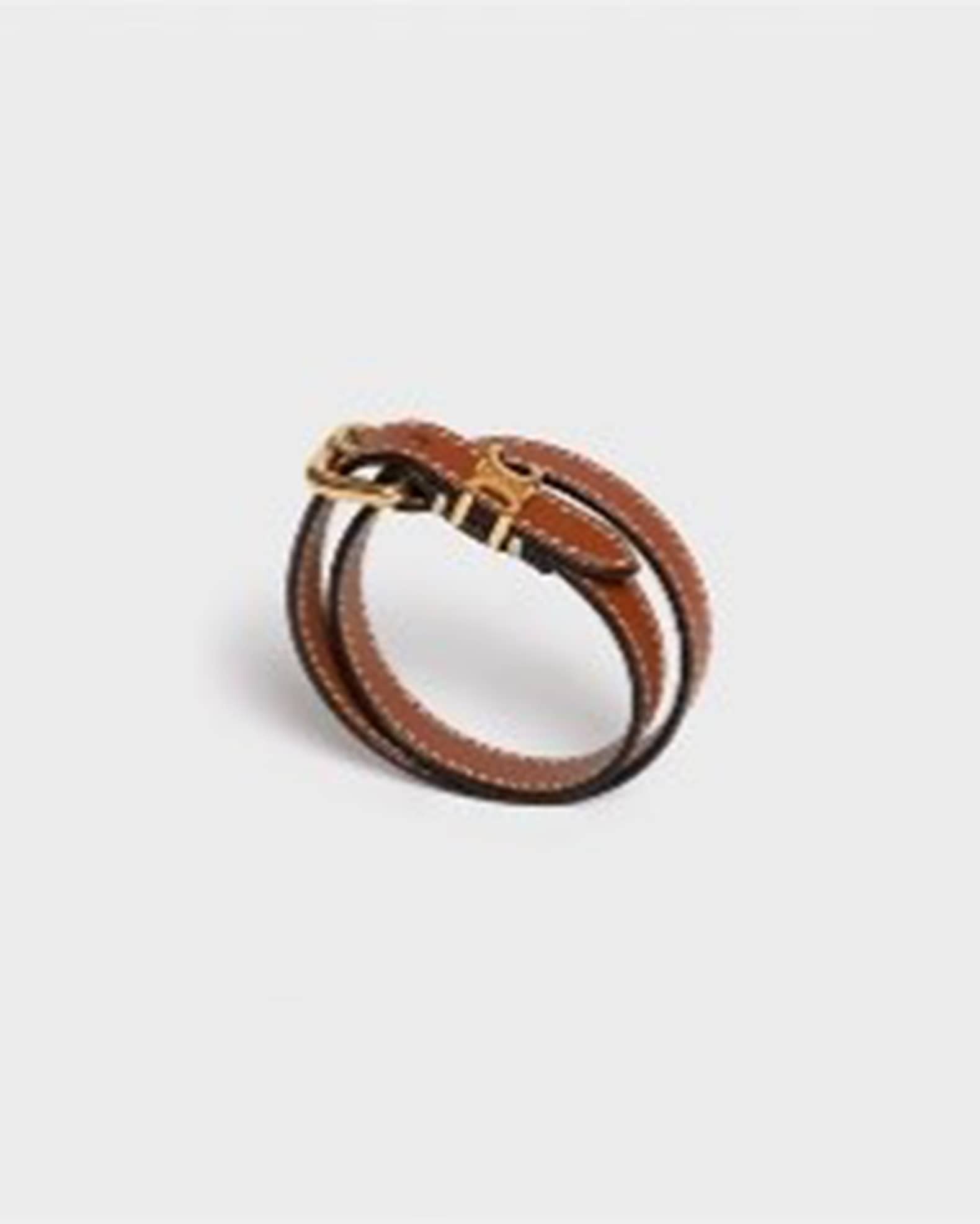 Celine Double Leather Bracelet Neiman Marcus