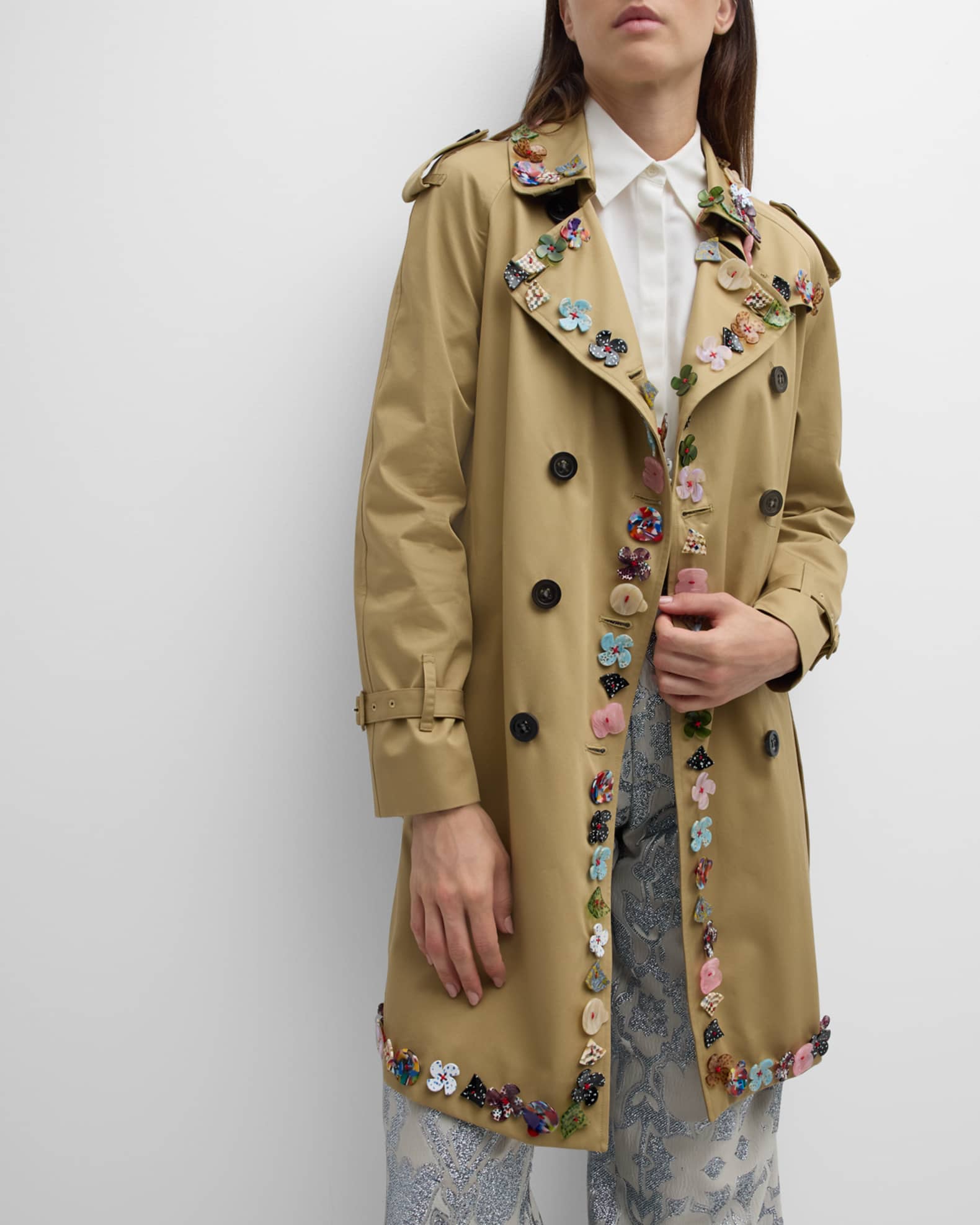 SOFT TRENCH WITH TIES LIBERTINE LADY