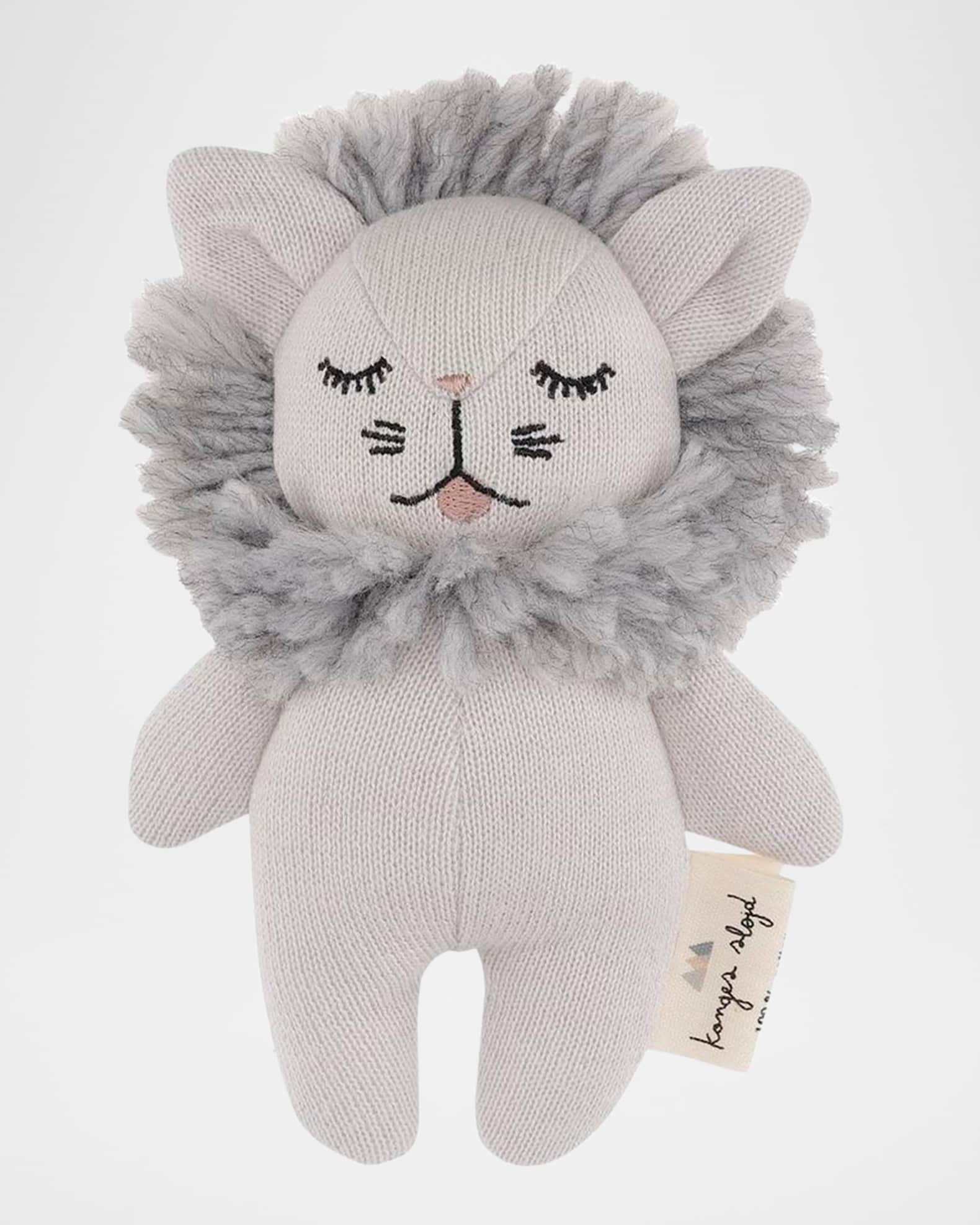 Mini Lion Organic Cotton Stuffed Animal 0