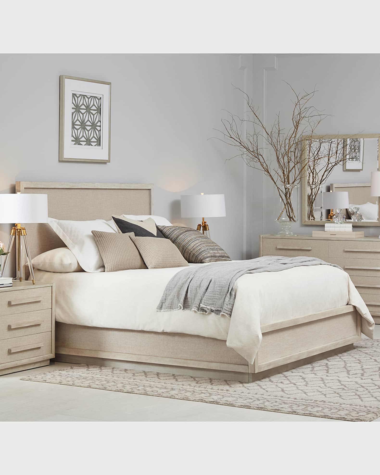 A.R.T. Furniture Cotiere Queen Panel Bed Neiman Marcus