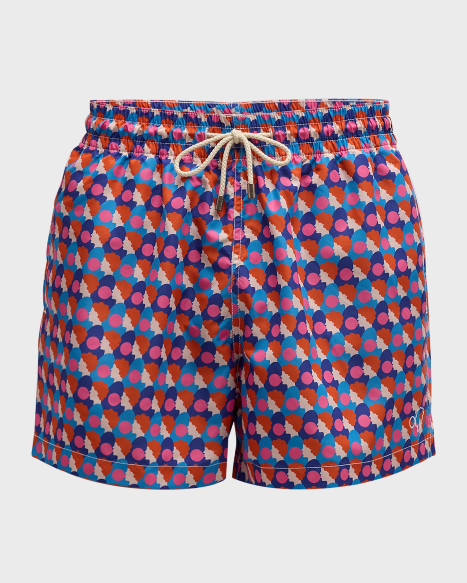 ARRELS Men's Olimpia Zagnoli Bubblegum Swim Trunks