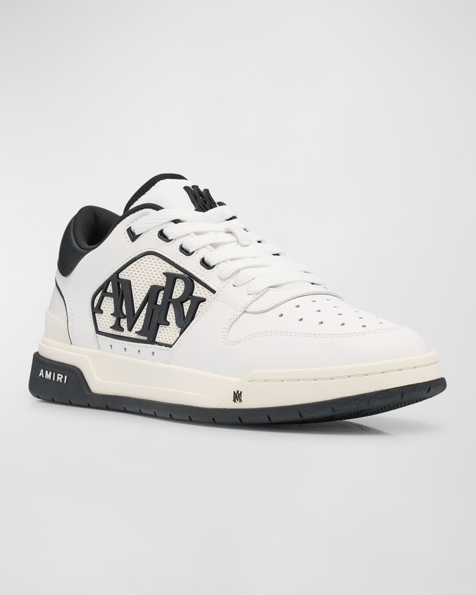 スニーカー AMIRI White leather Classic Low sneakers Amiri Logo Leather Classic Low-Top Sneakers | Saks Fifth Avenue