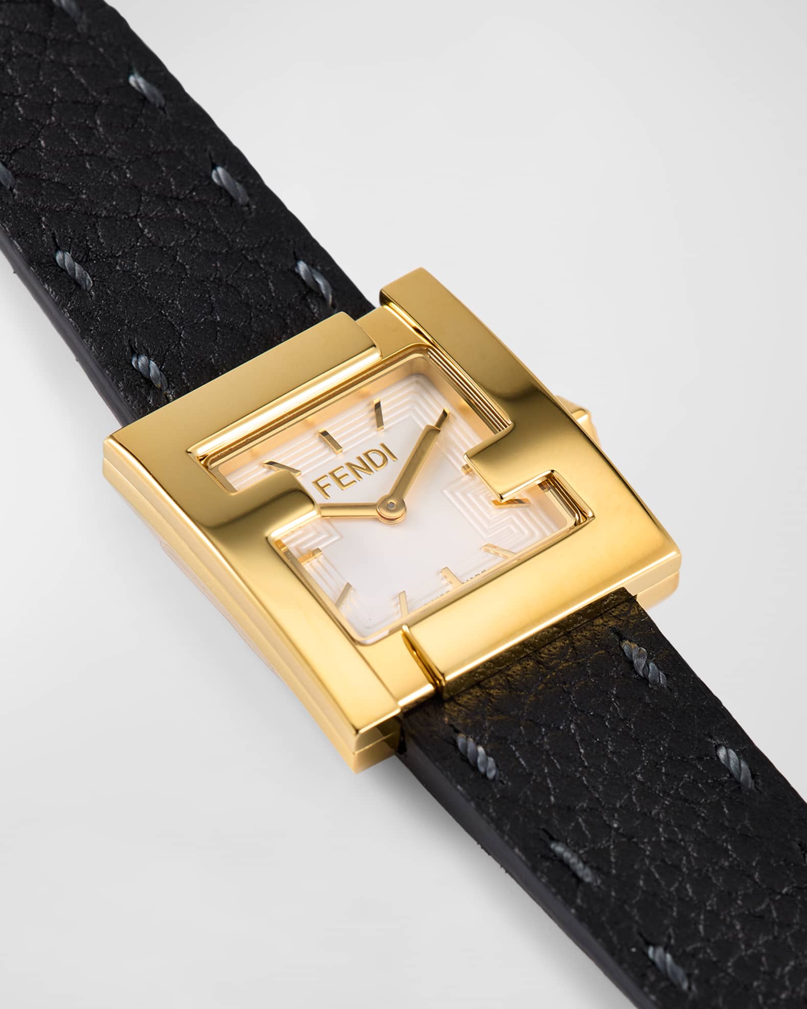 Fendi watch leather band best sale