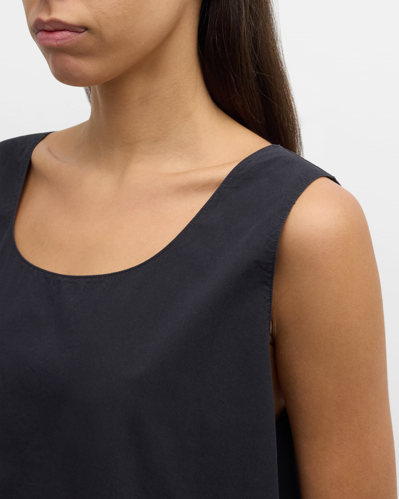 Scoop neck shift dress on sale