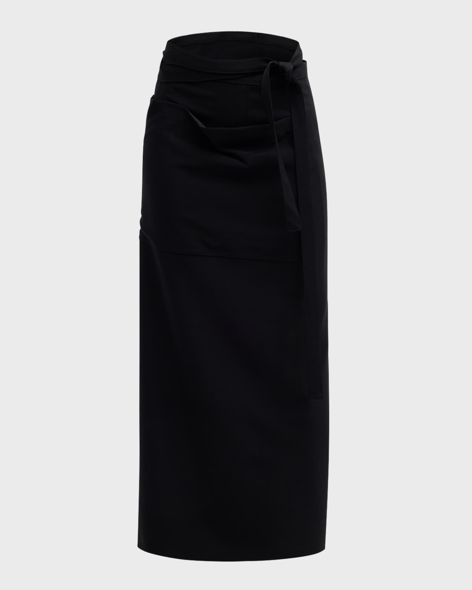 Millie Large Pocket Maxi Wrap Skirt