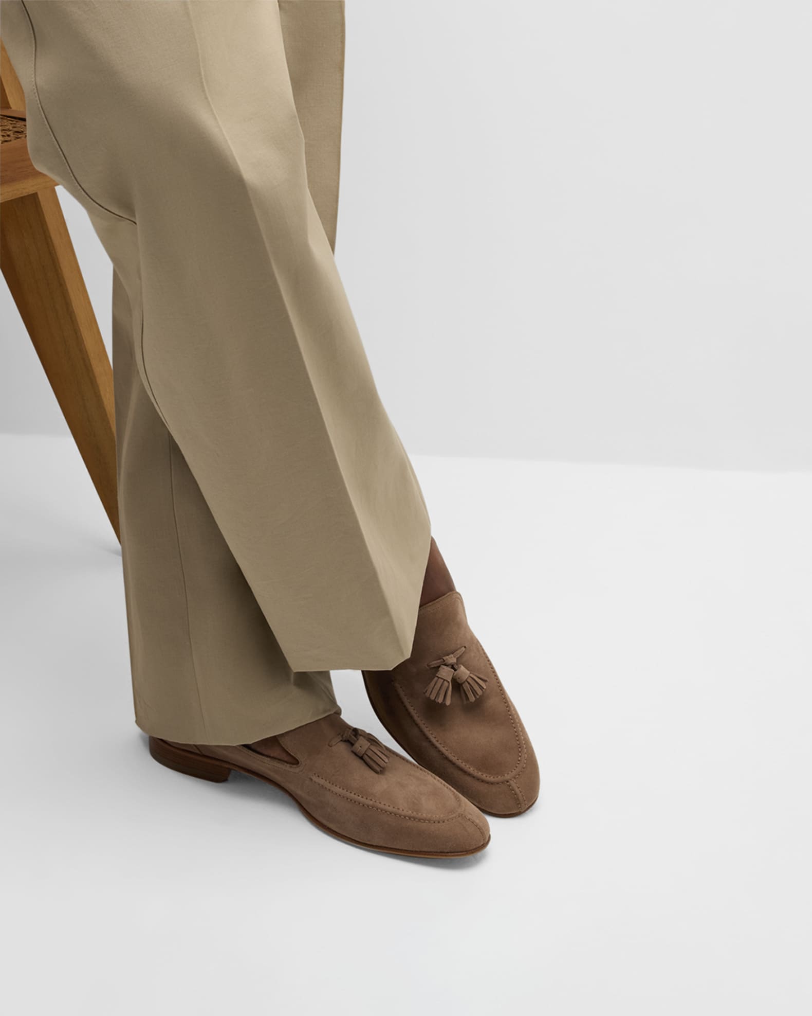Men's Sayer-U Leather Tassel Loafers 1