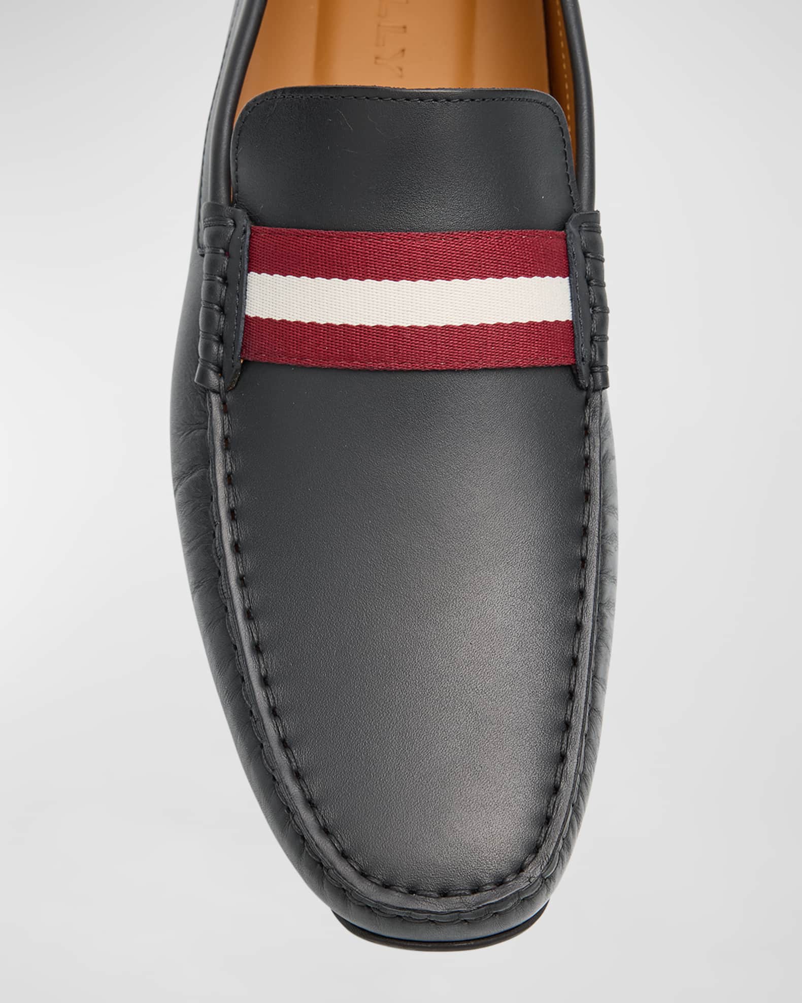 Bally Men's Perthy Leather Penny Loafers | Neiman Marcus