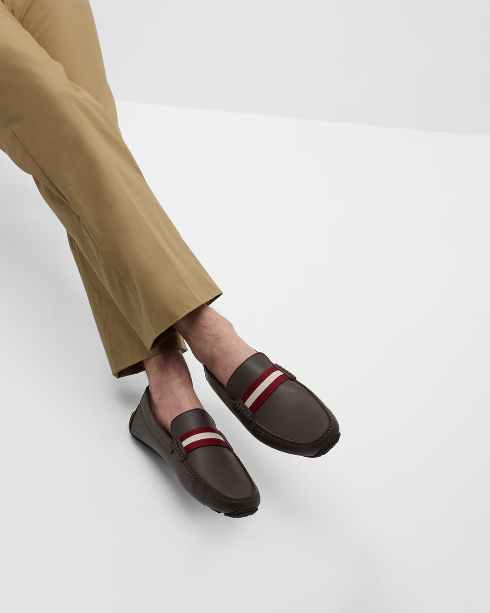 Bally Men's Perthy Leather Penny Loafers | Neiman Marcus
