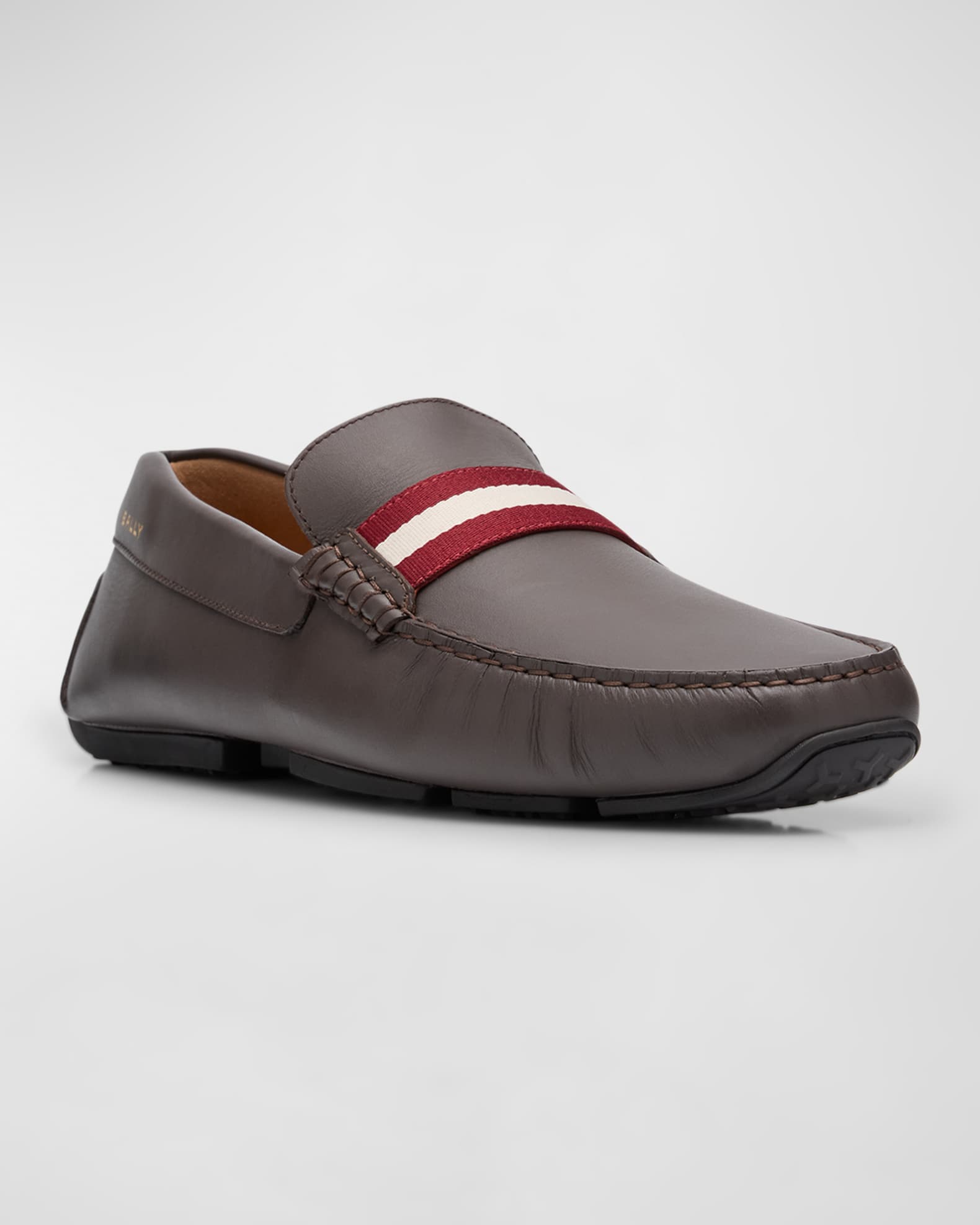 Bally Men s Perthy Leather Penny Loafers Ebano 21