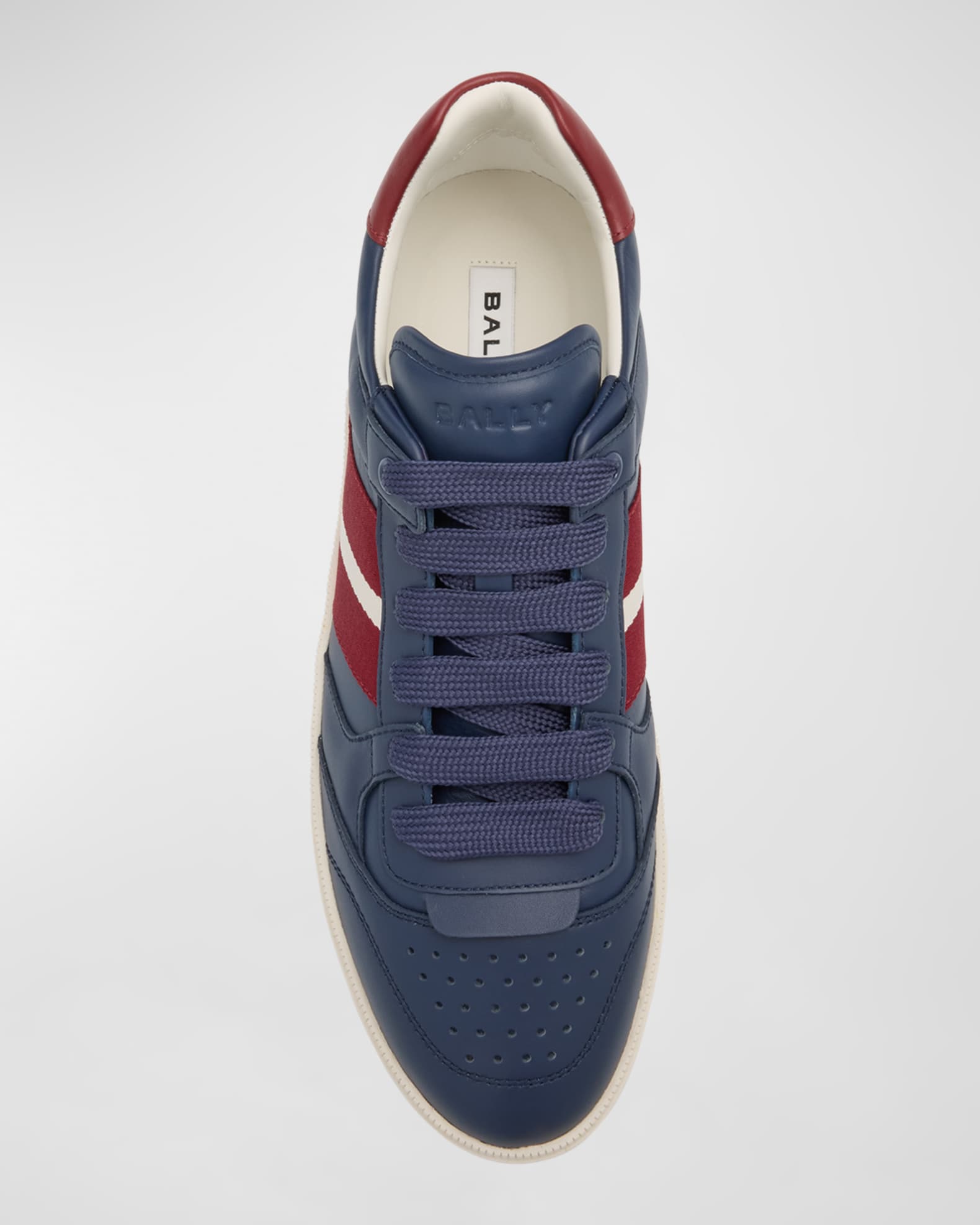 【関税&送料込】Bally Sneaker Rebby Bally - Rebby leather low-top sneakers black - The Corner