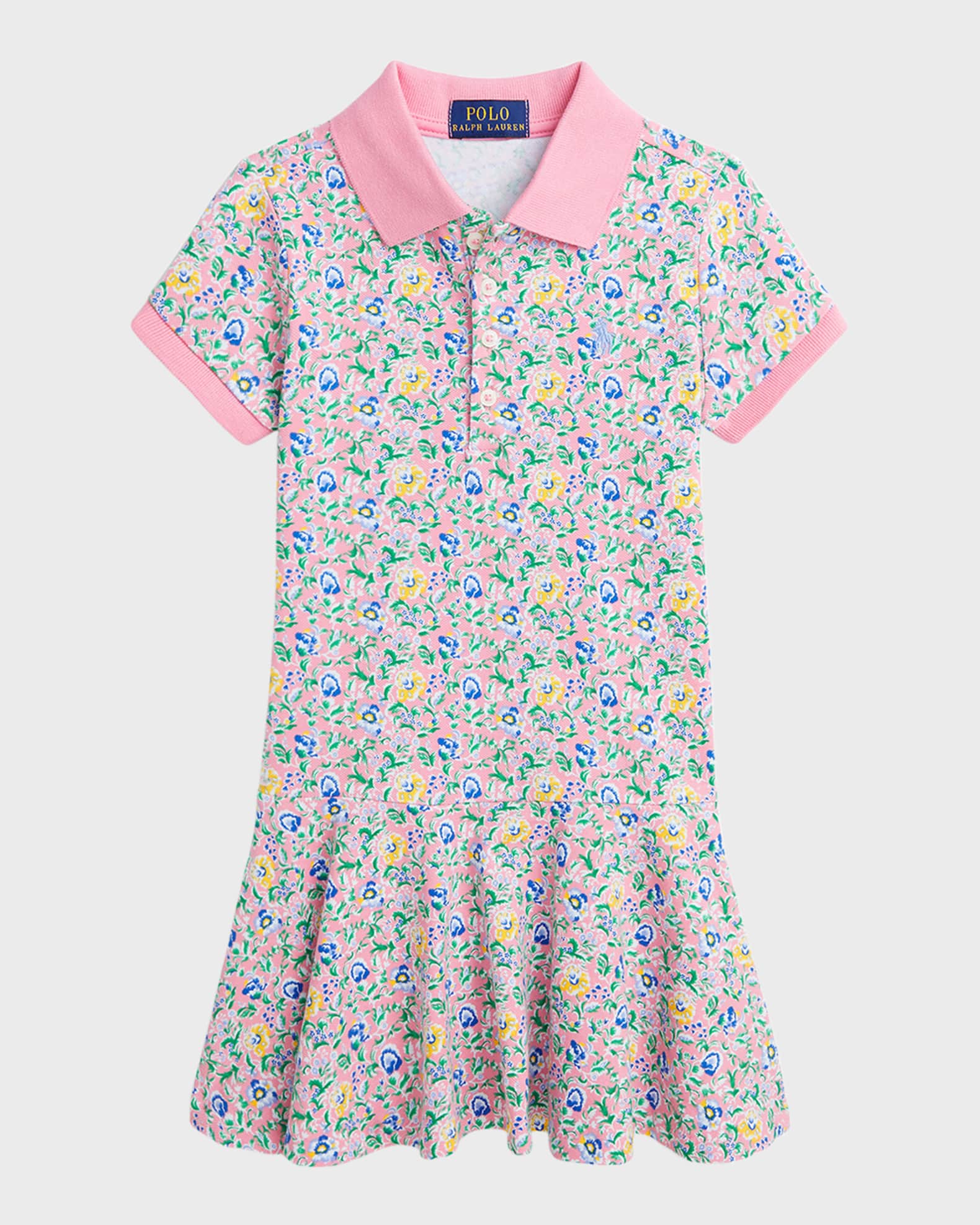 Ralph lauren floral mesh dress top