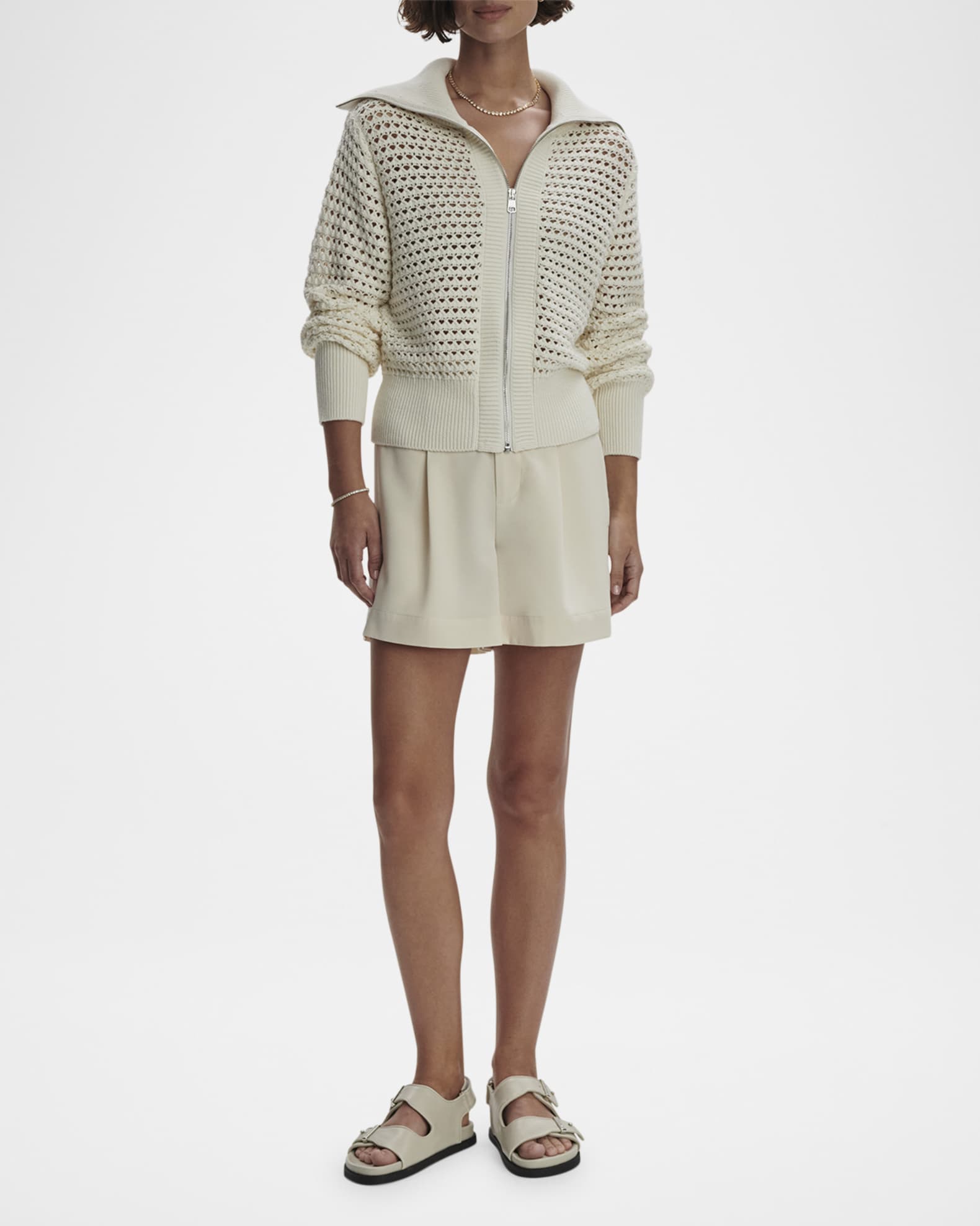 Eloise Full-Zip Knit Jacket  1