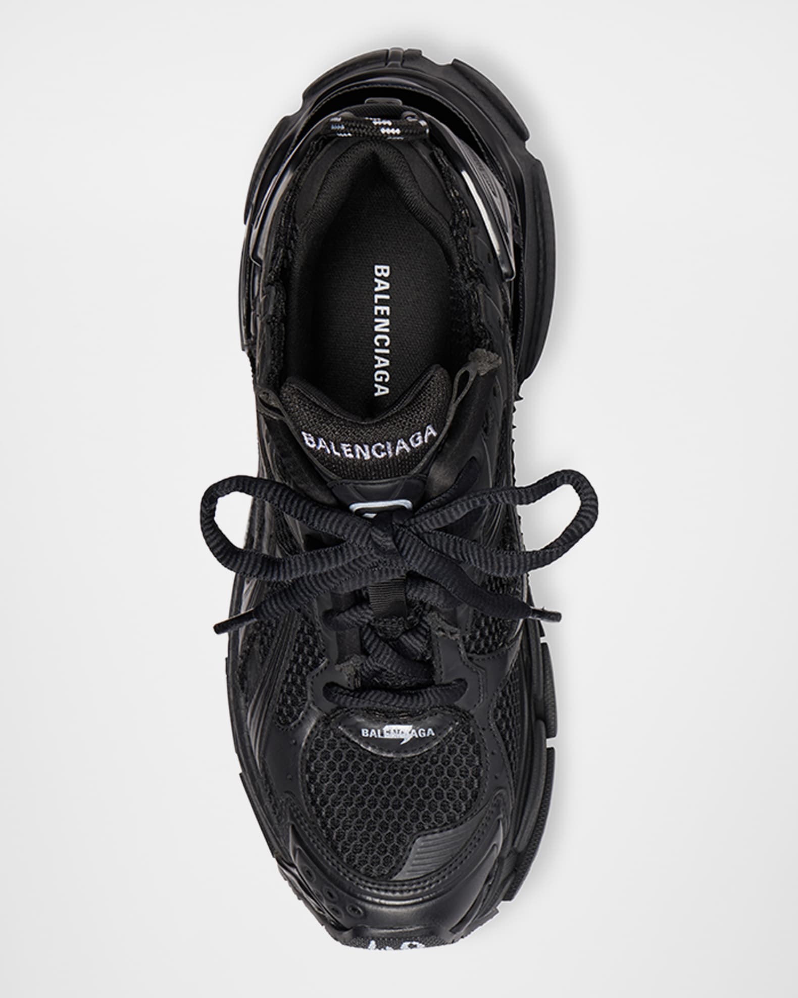 Balenciaga Men's Mesh Runner Sneakers | Neiman Marcus