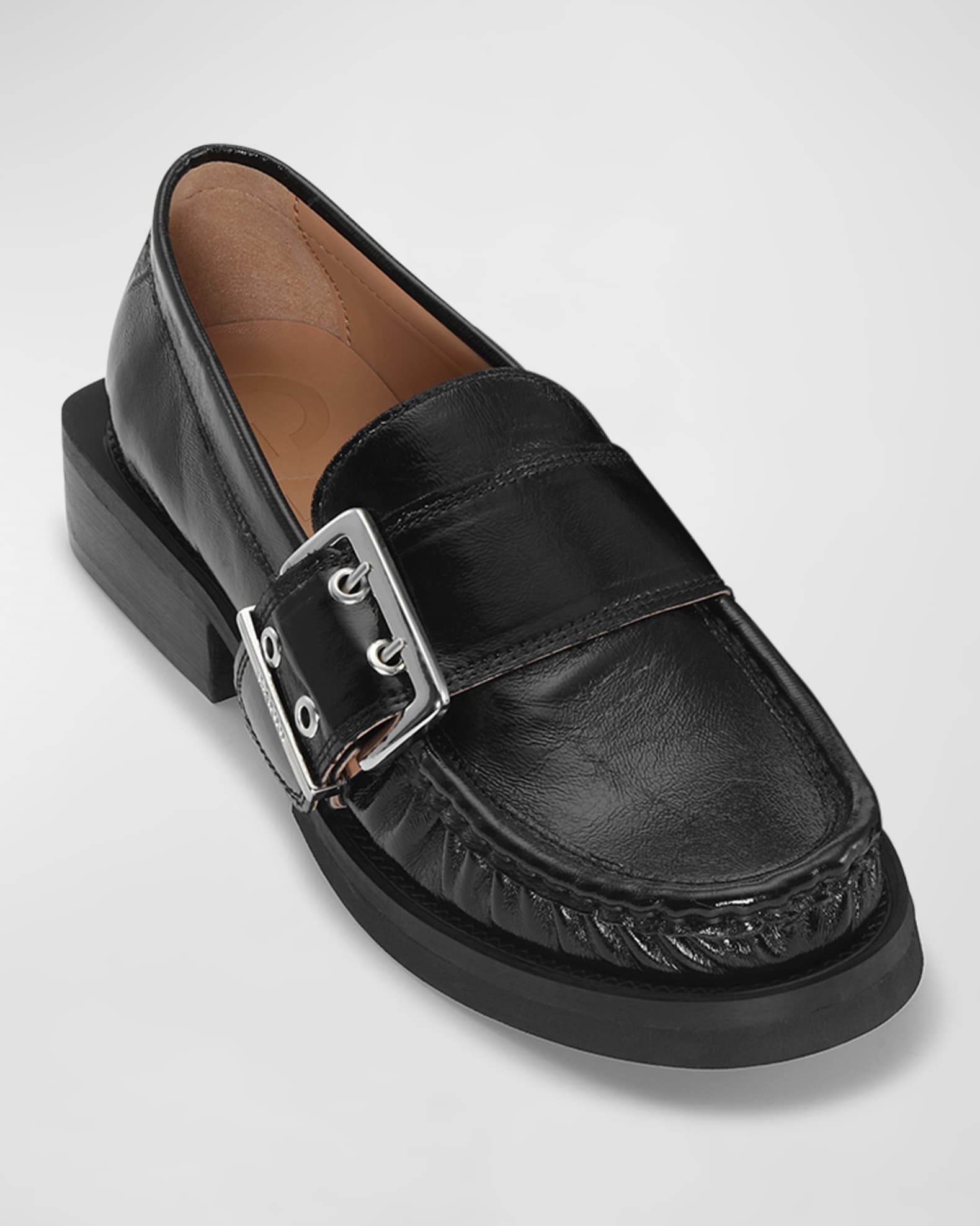 Slip On With Buckle Latte main image 1