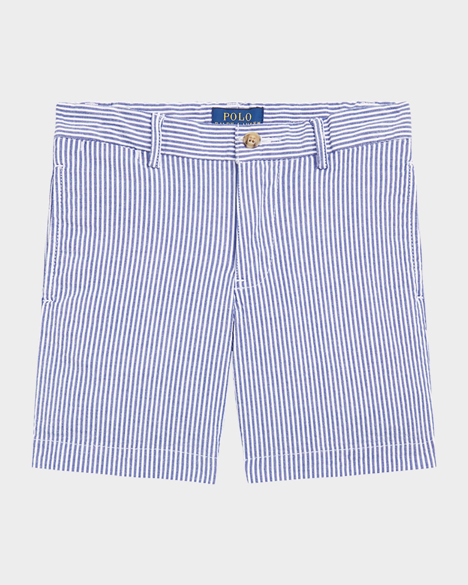Boy's Boy's Seersucker Preppy Shorts, Size 2-7 0