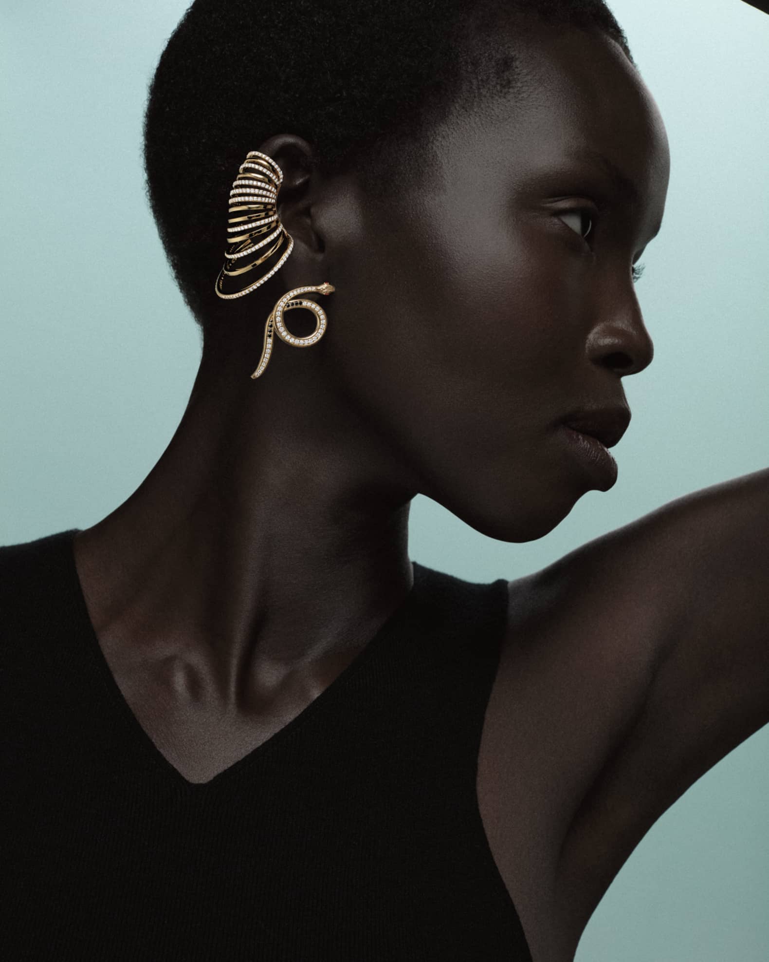 Multi hoop ear cuff store