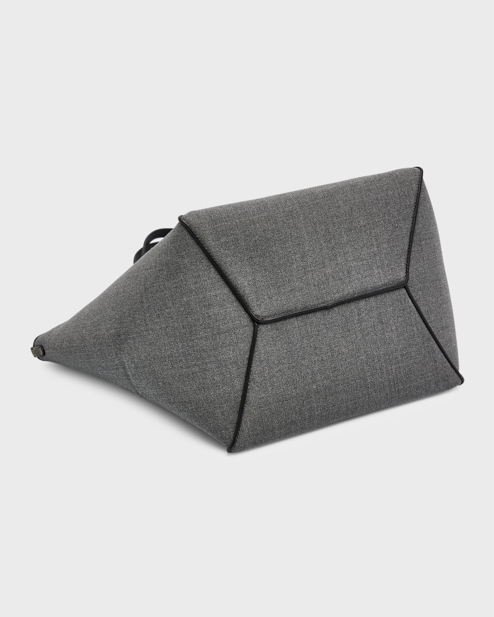 BC Duo Medium Shopper Wool Tote Bag 1