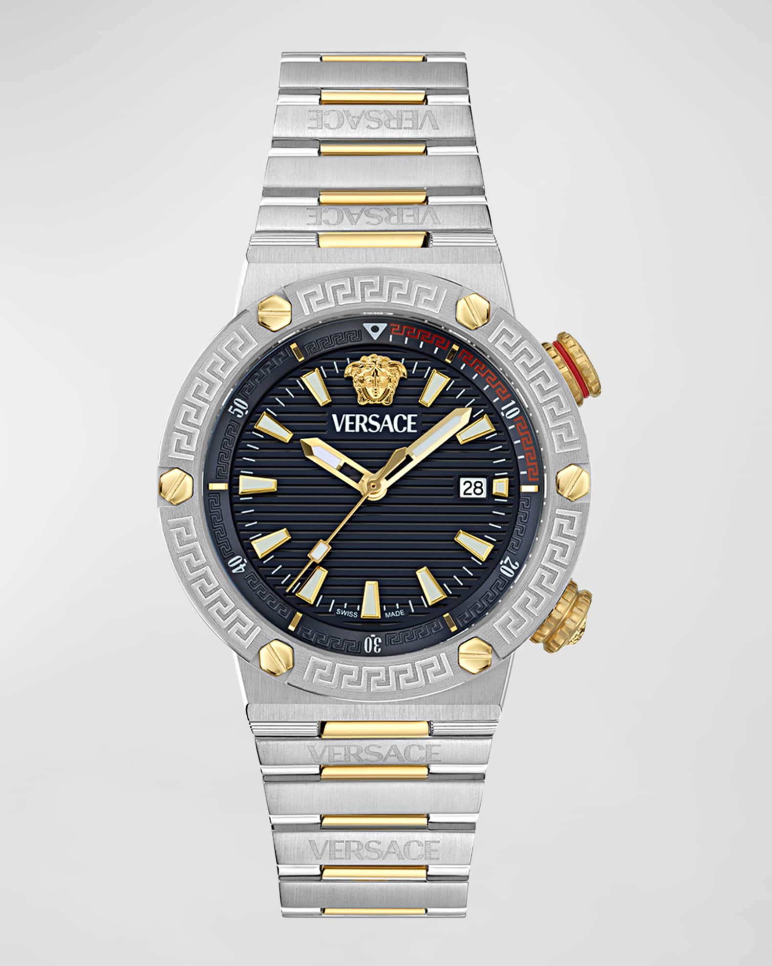 腕時計その他 Versace Greca Time Bracelet Watch Versace Mens Greca Time Watches | Direct Luxury