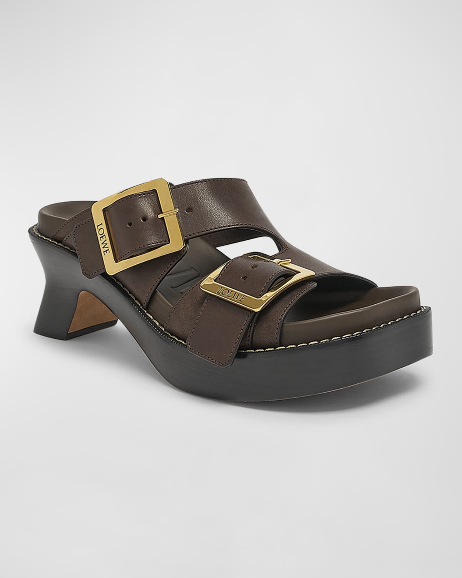 Loewe wedge sandals shop