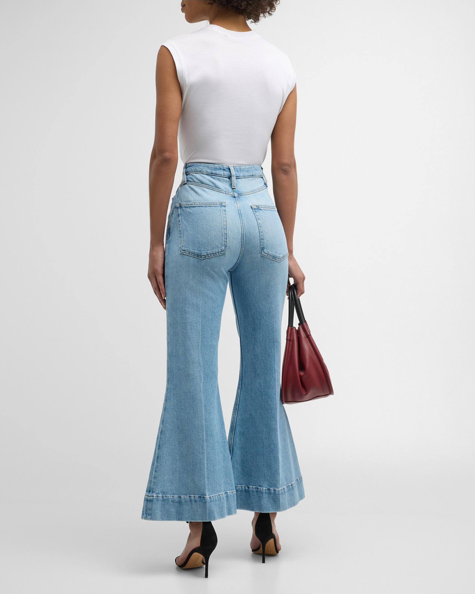 FRAME The Extreme Flare Ankle Jeans | Neiman Marcus