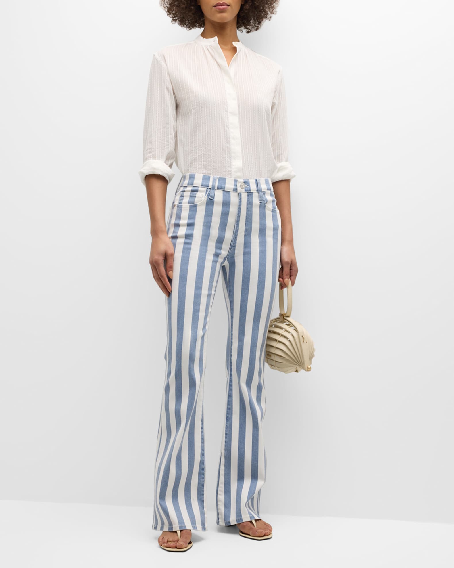 Frame striped pants hotsell