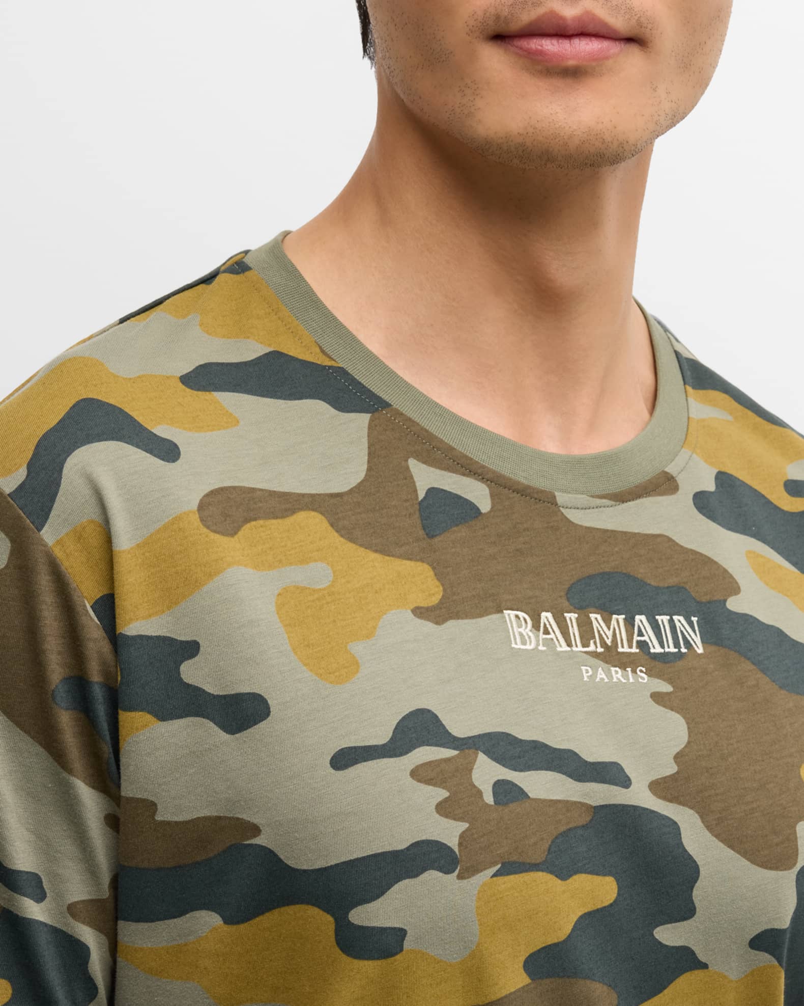 Balmain camo shirt discount
