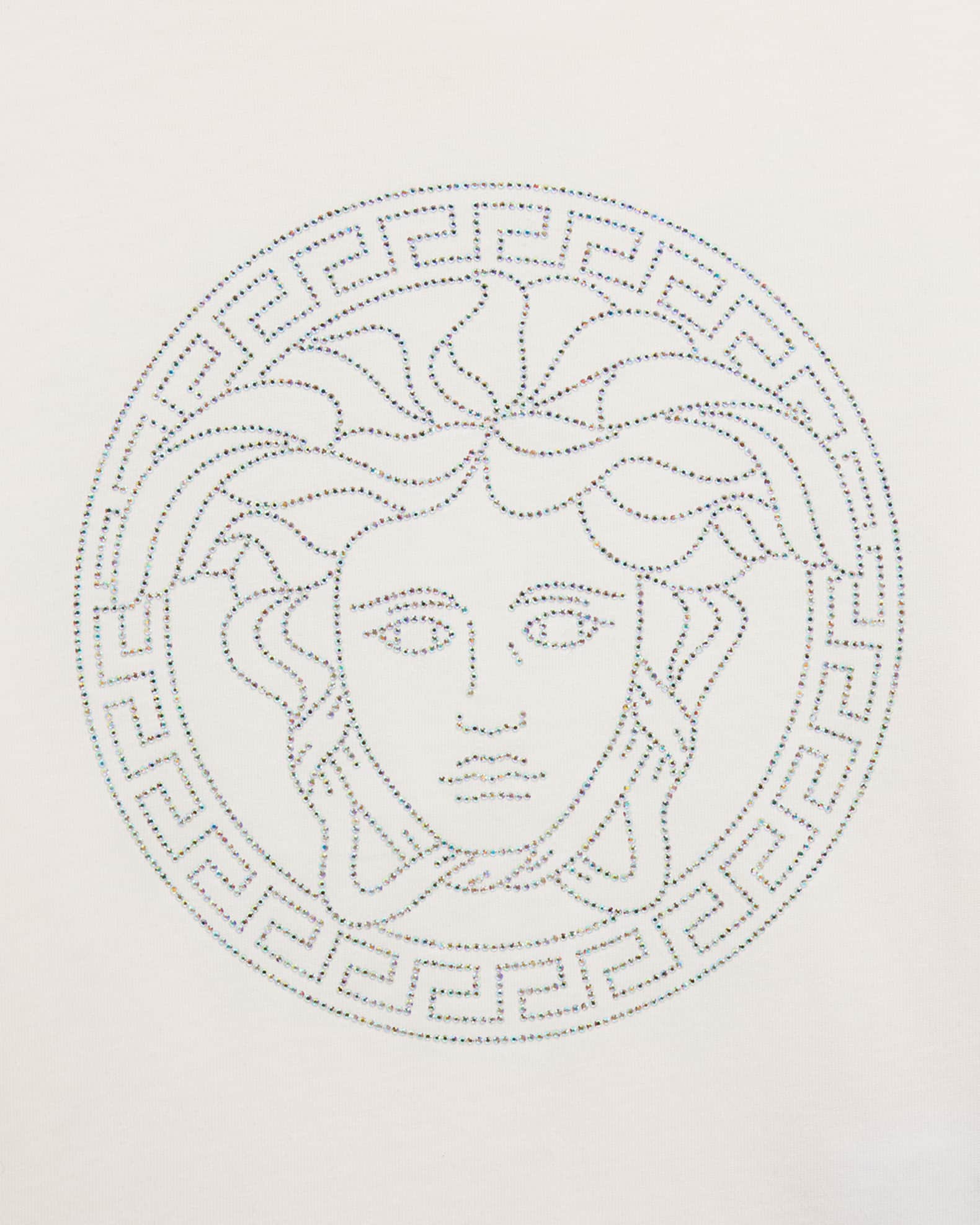 Versace Girl's Medusa & Greca Trim Graphic T-Shirt, Size 4-6