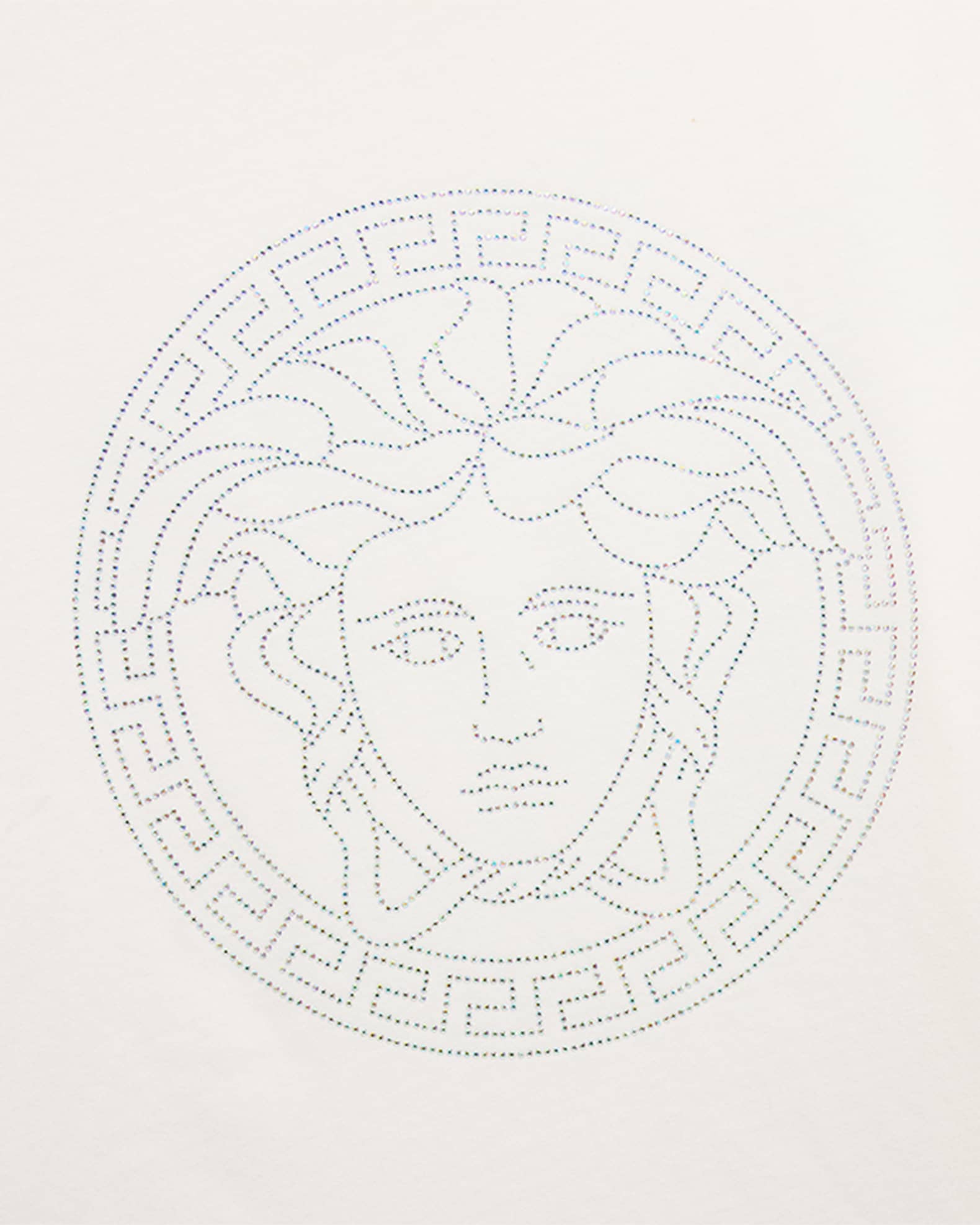 Versace Girl's Medusa & Greca Trim Graphic T-Shirt, Size 8-12