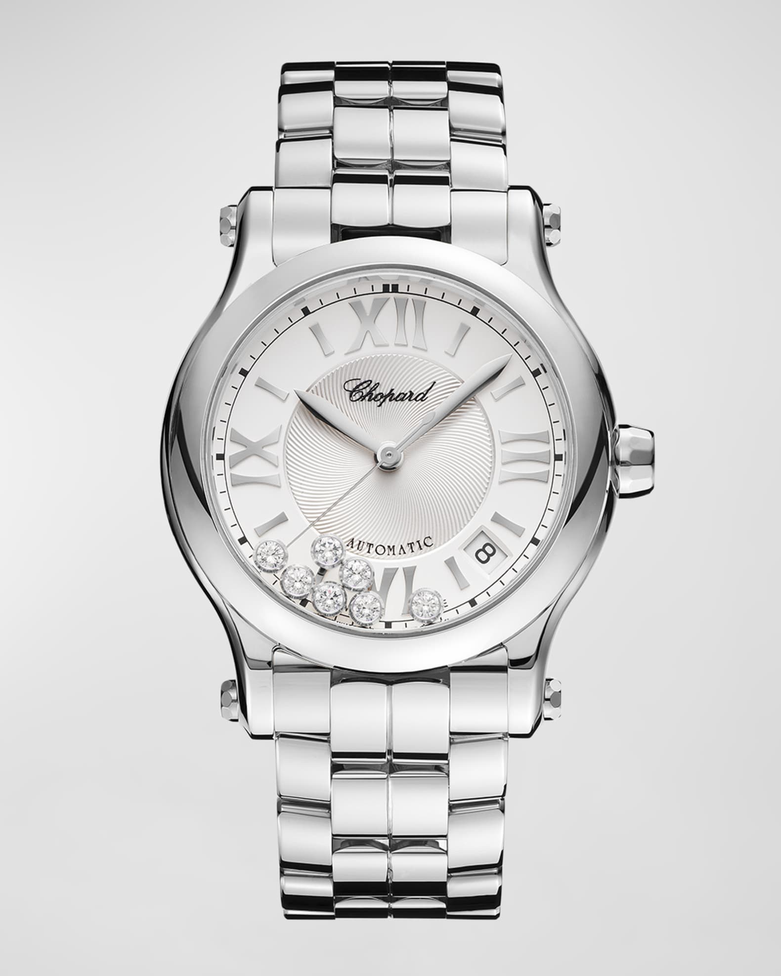 Happy Sport 36mm Automatic Stainless Steel Bracelet Watch 0