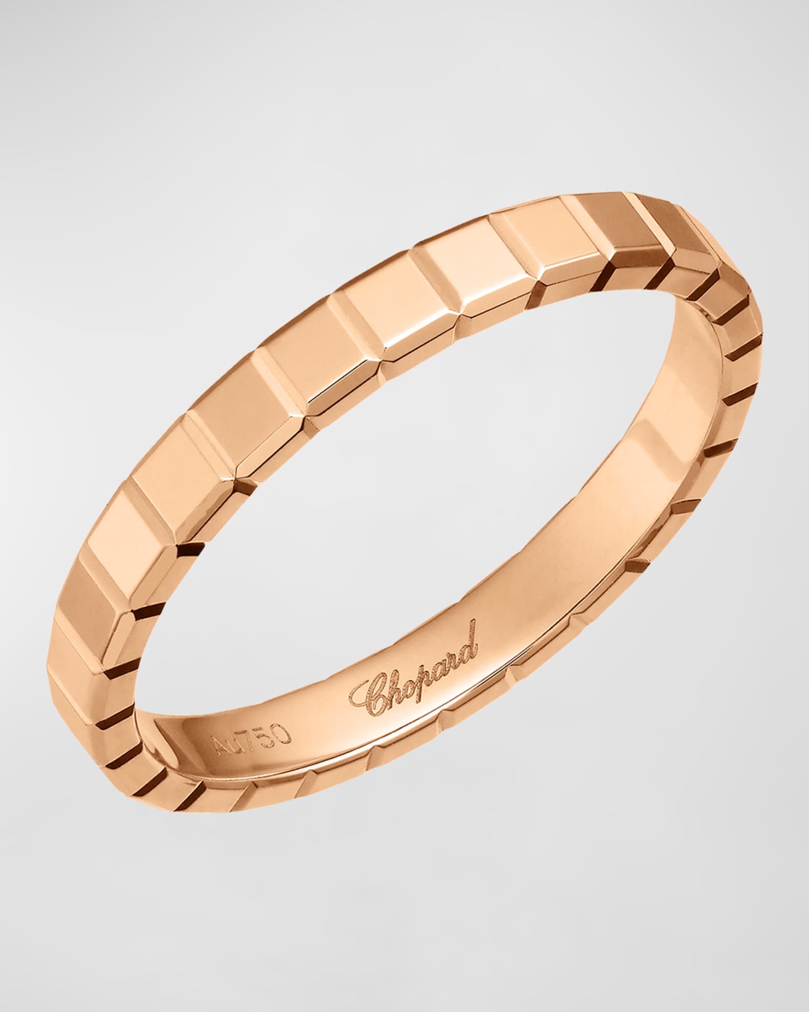 Chopard 18kt rose gold Ice Cube ring - Fairmined Rose Gold