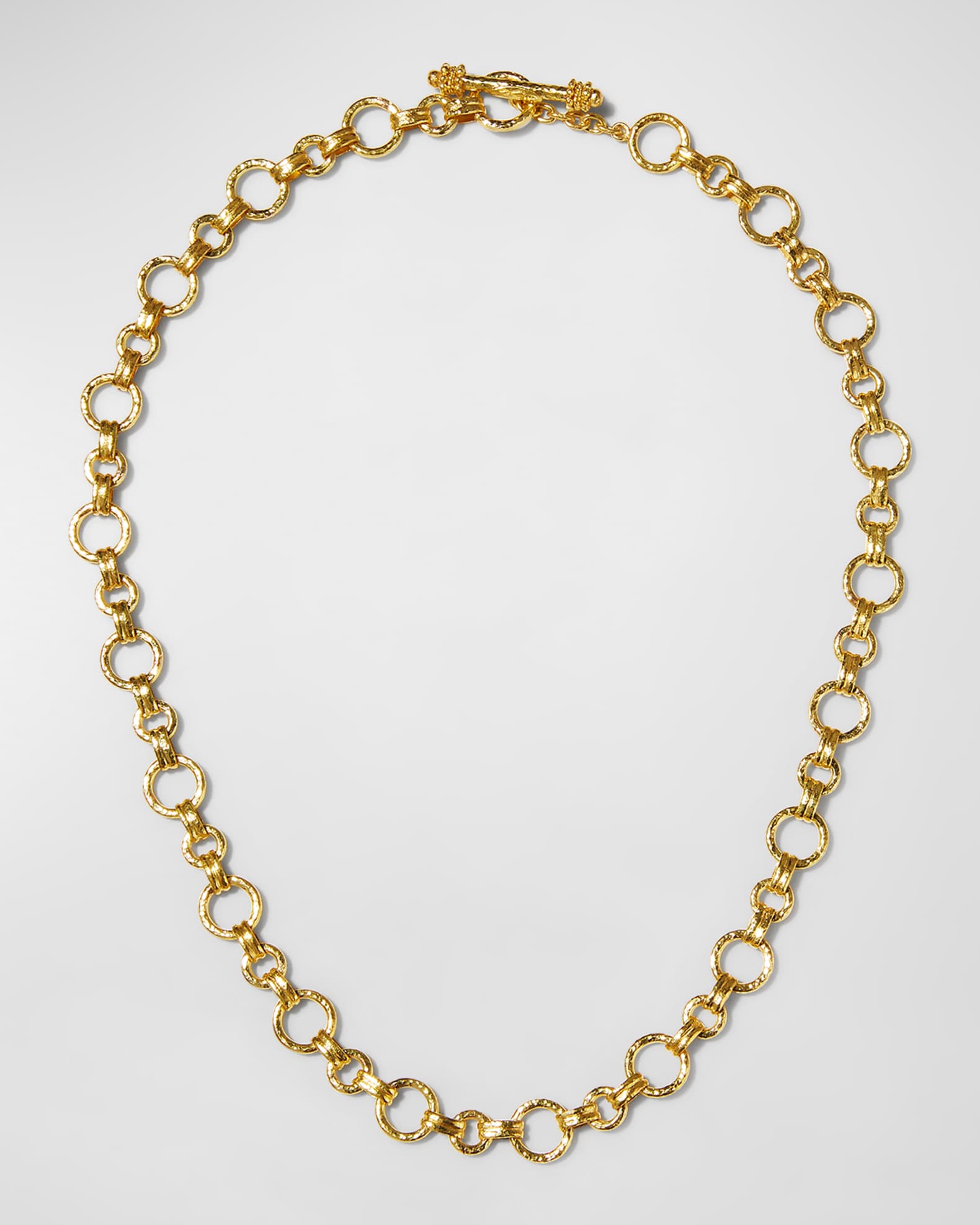 Bellariva 19k Gold Toggle Necklace, 17"L 0