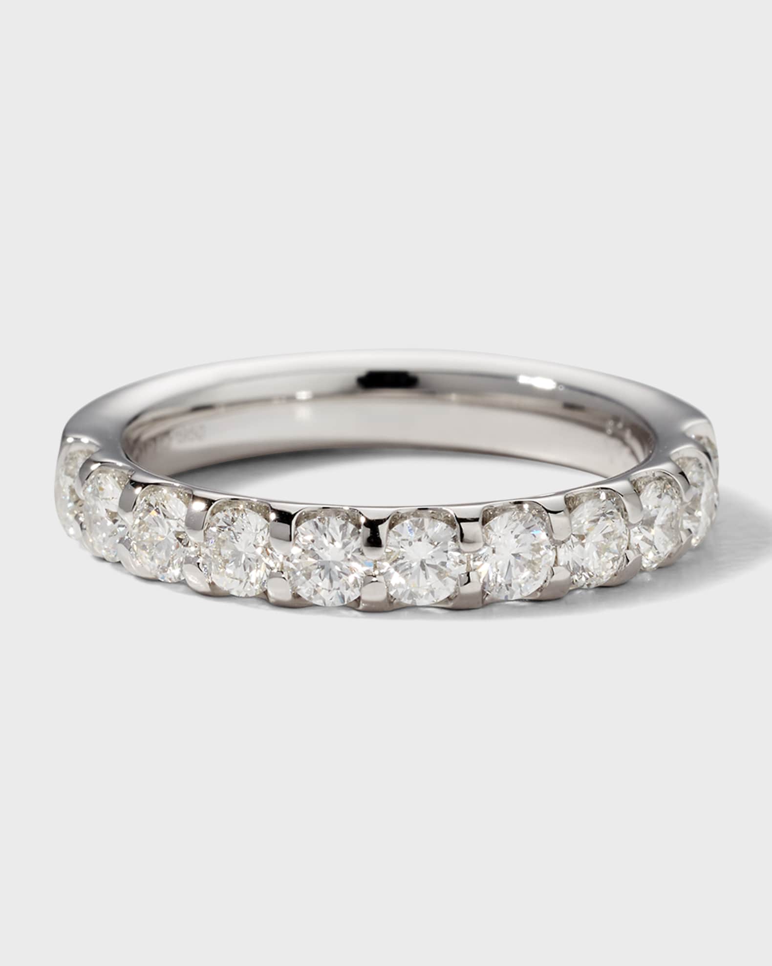 Platinum Diamond Band, Size 6.5, 1.00-1.12tcw 0