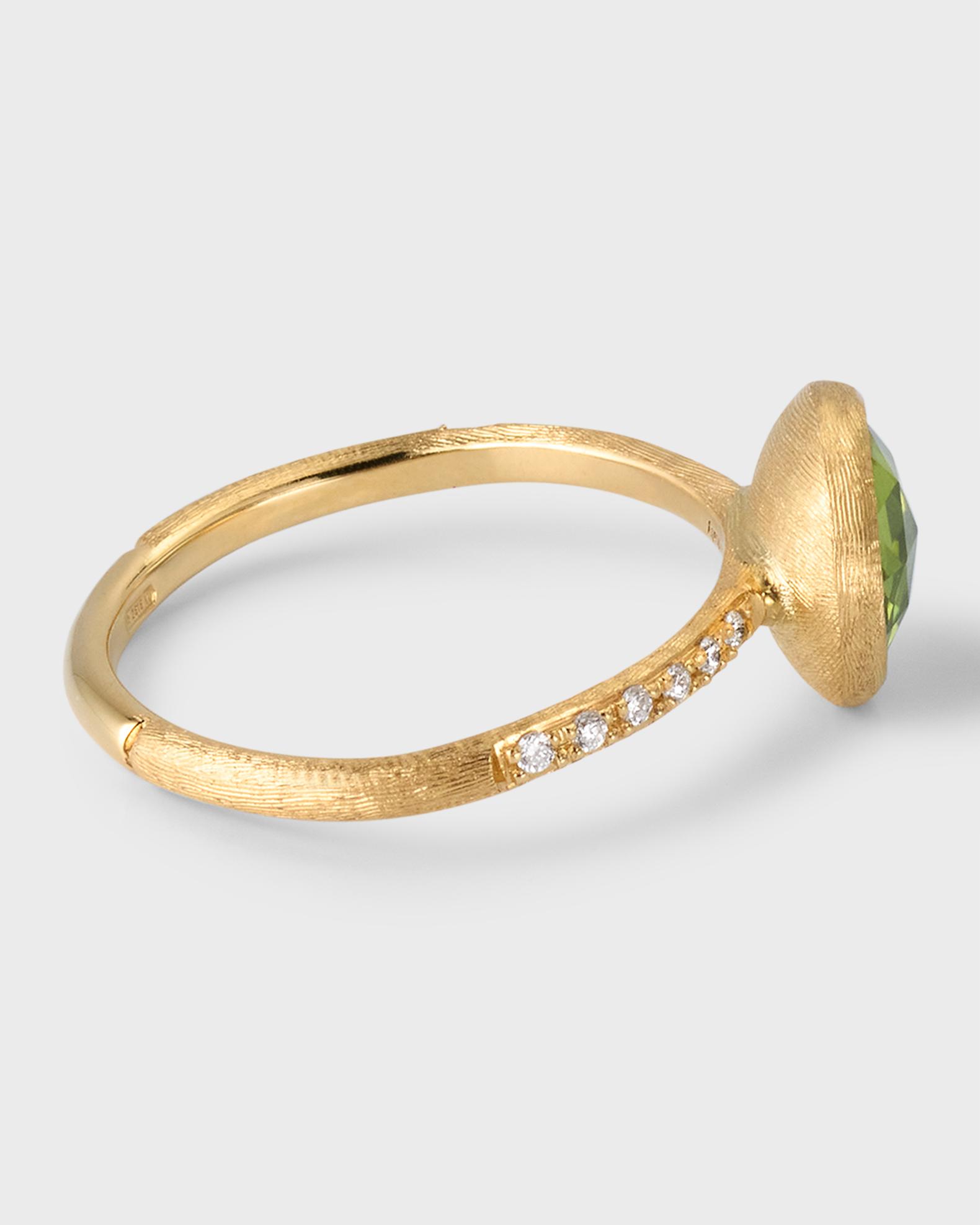 Marco Bicego Jaipur Color Stackable Ring with Peridot and Diamonds ...